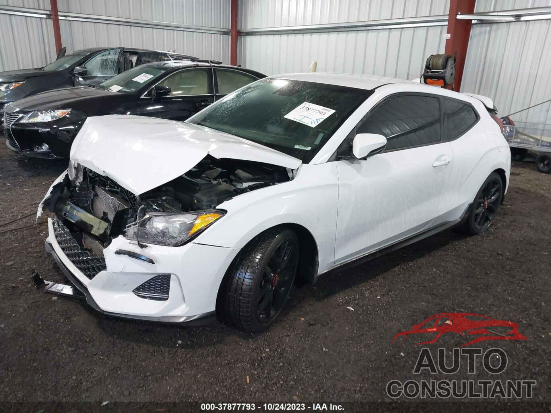 HYUNDAI VELOSTER 2019 - KMHTH6AB1KU011119