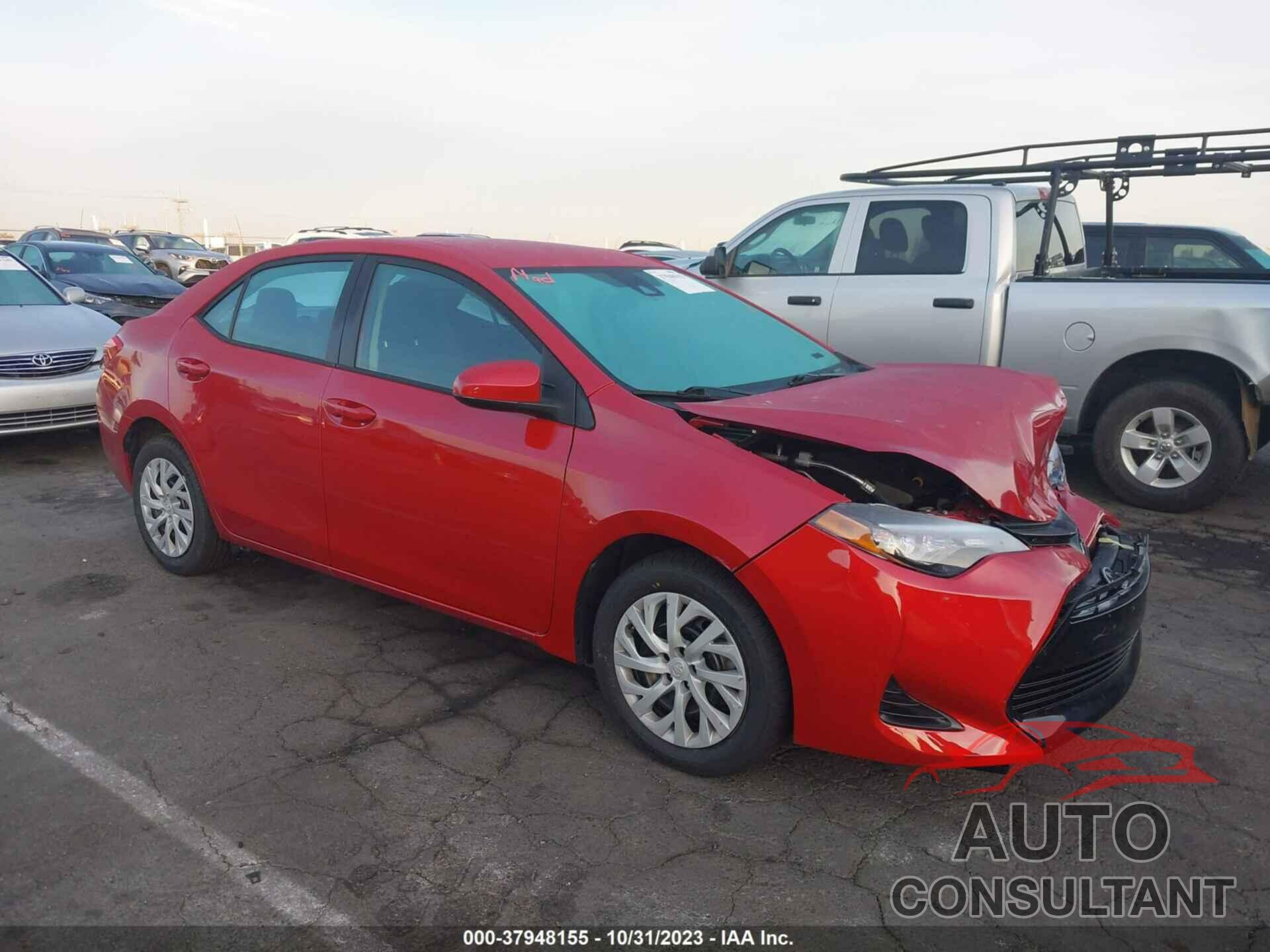 TOYOTA COROLLA 2019 - 5YFBURHE9KP884773