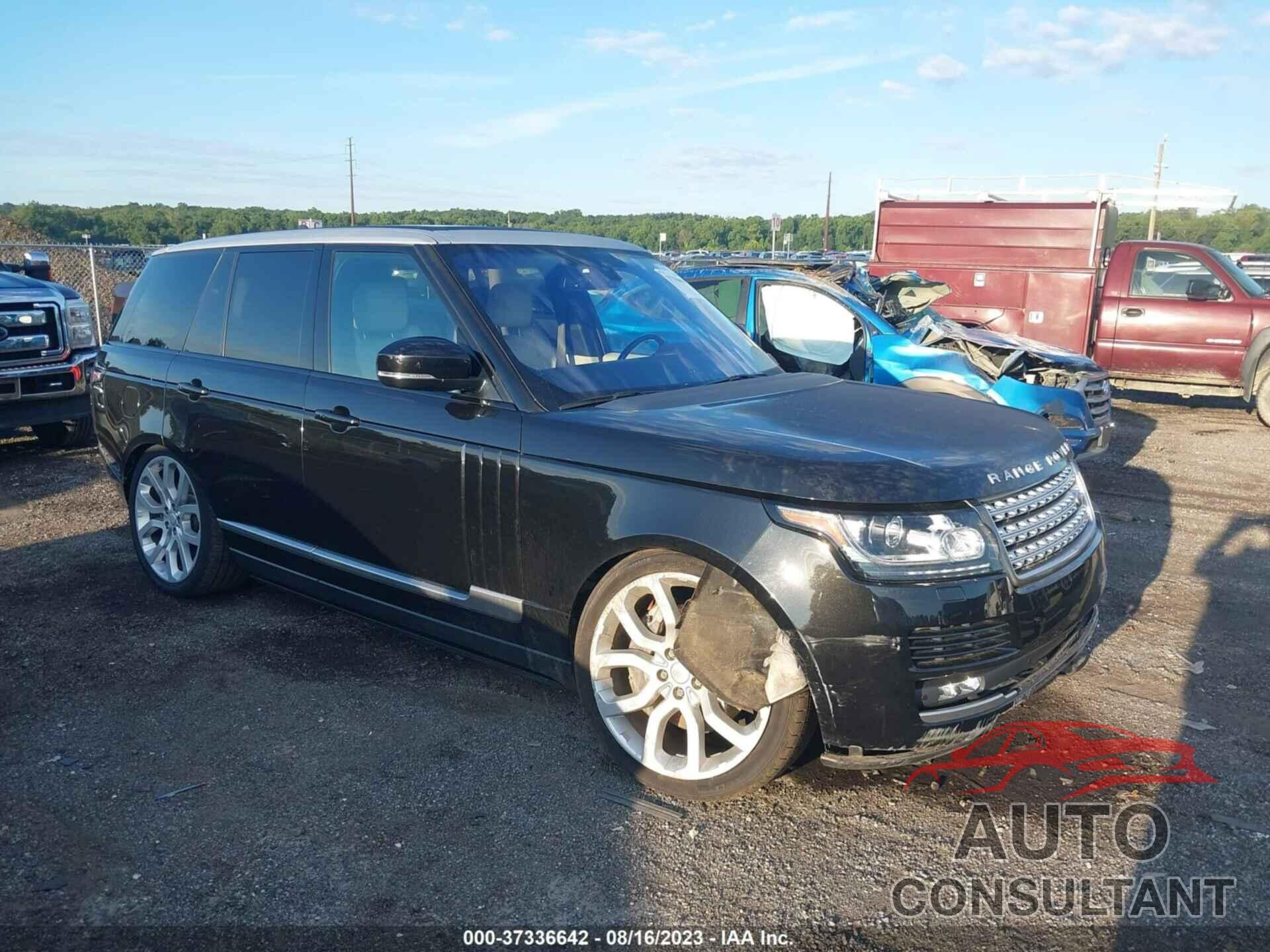 LAND ROVER RANGE ROVER 2016 - SALGS2EF4GA255782