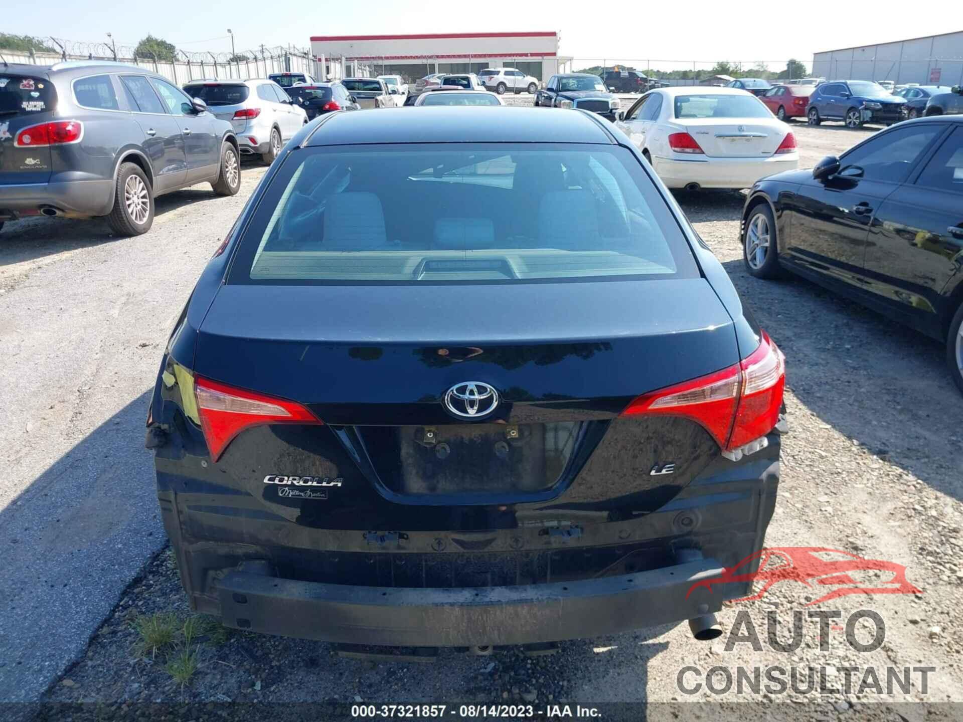 TOYOTA COROLLA 2019 - 2T1BURHE6KC222875