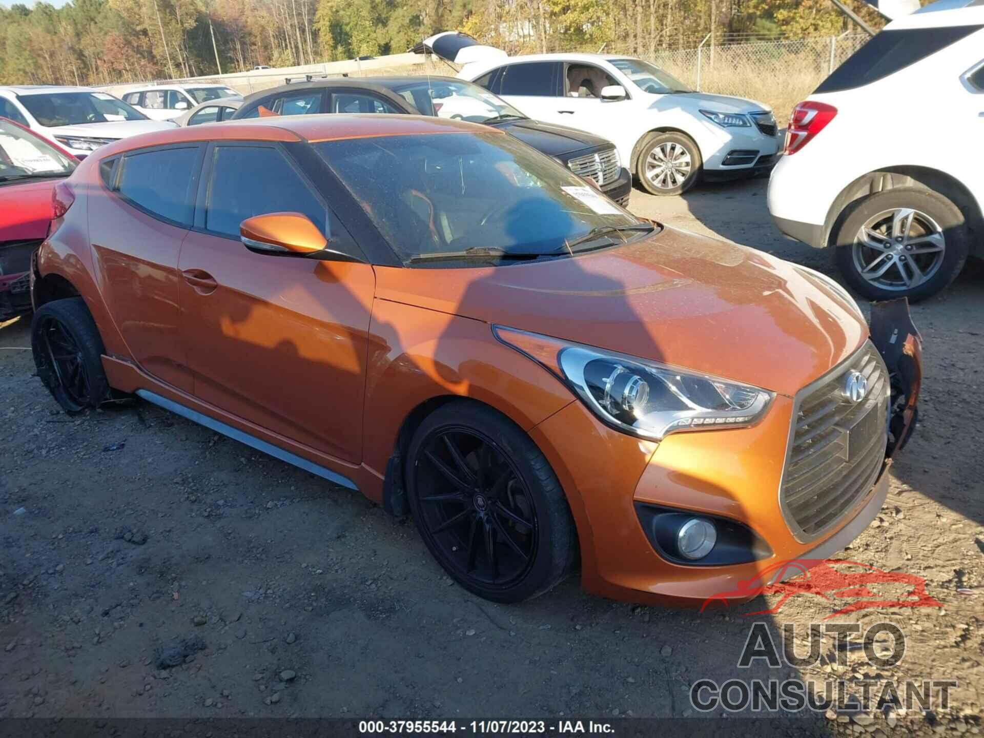 HYUNDAI VELOSTER 2016 - KMHTC6AE3GU248856