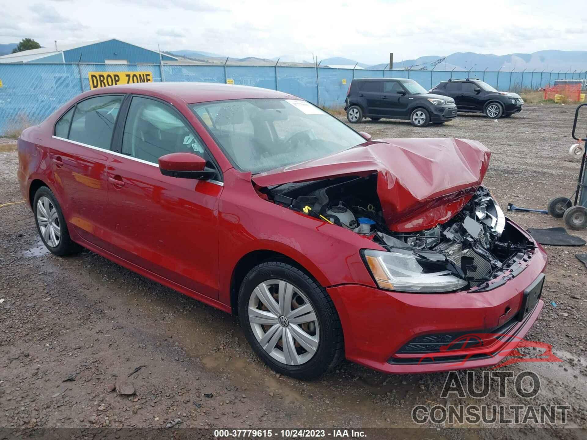 VOLKSWAGEN JETTA 2017 - 3VW2B7AJ4HM299680