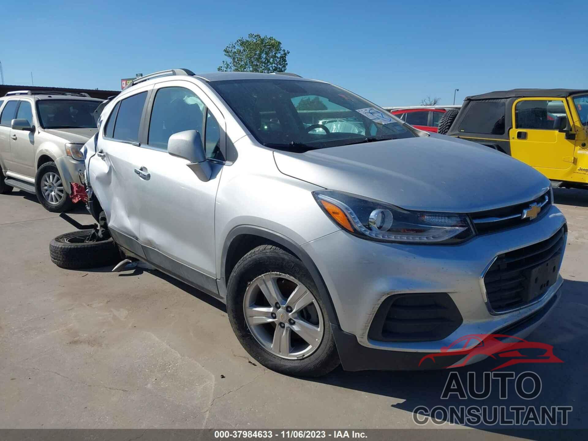 CHEVROLET TRAX 2018 - KL7CJLSB0JB725577