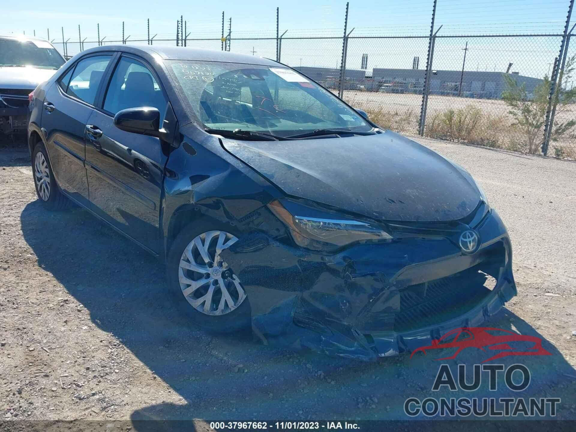 TOYOTA COROLLA 2018 - 2T1BURHE6JC097570