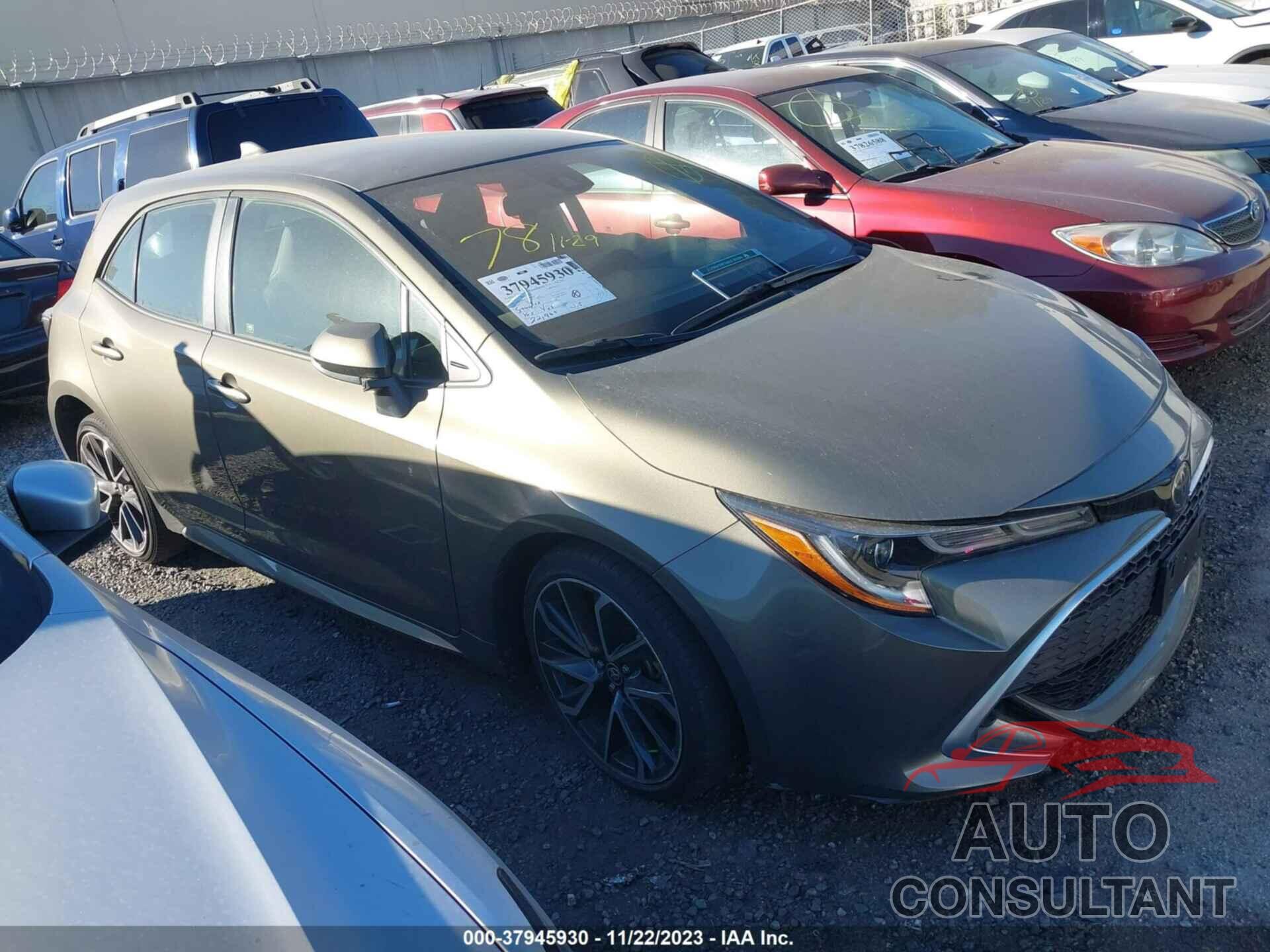 TOYOTA COROLLA 2020 - JTNC4RBE1L3078428