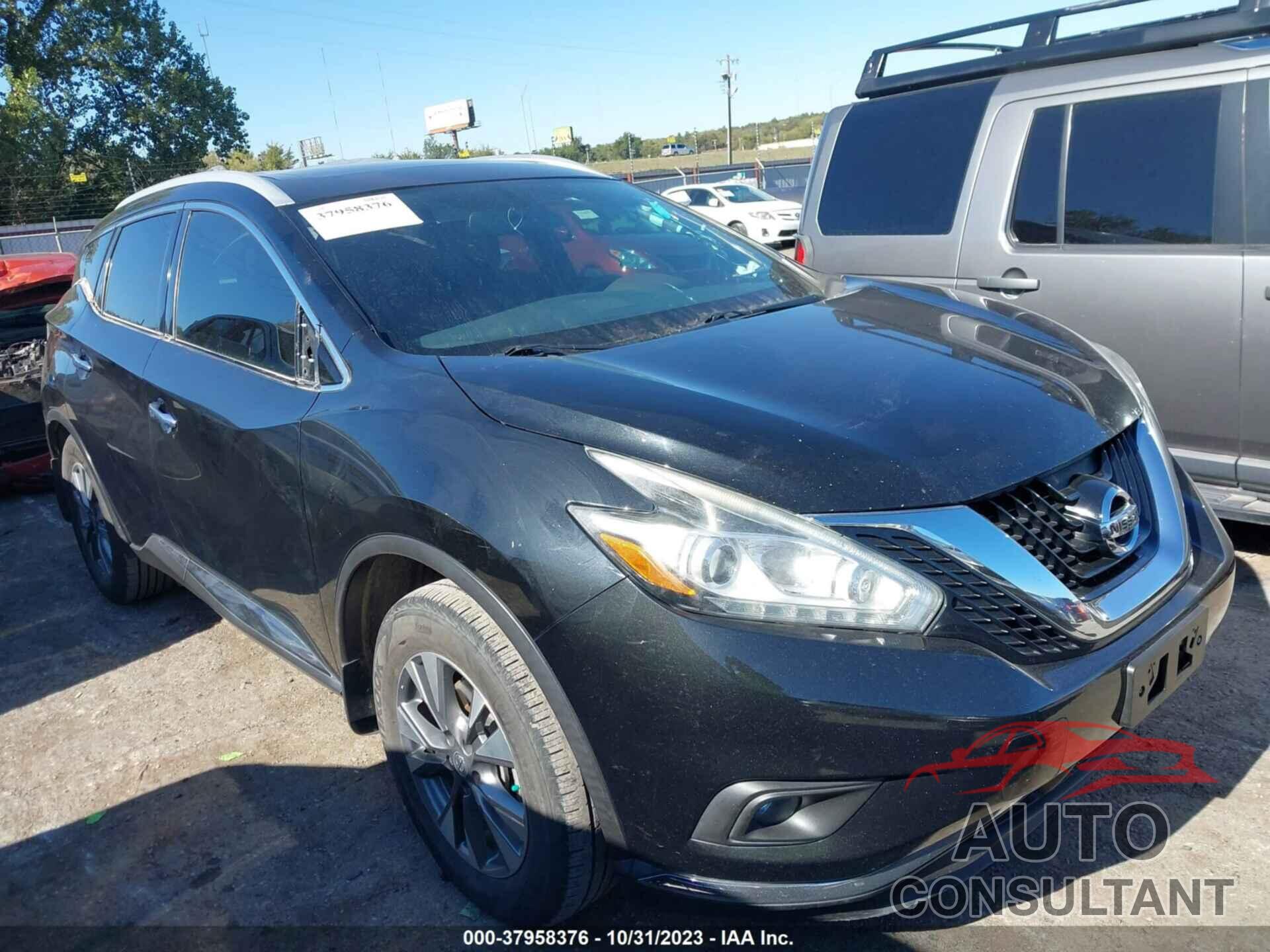 NISSAN MURANO 2015 - 5N1AZ2MG4FN217927