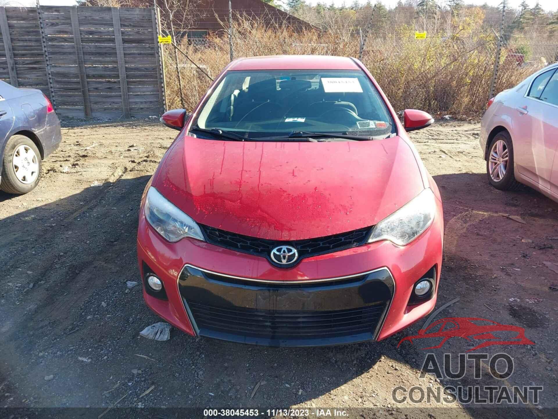 TOYOTA COROLLA 2016 - 2T1BURHE7GC701801