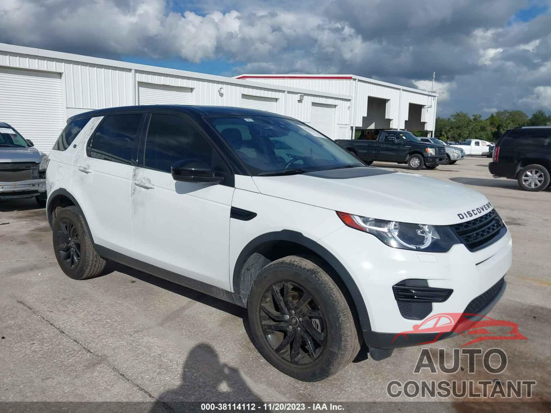 LAND ROVER DISCOVERY SPORT 2019 - SALCP2FXXKH813223