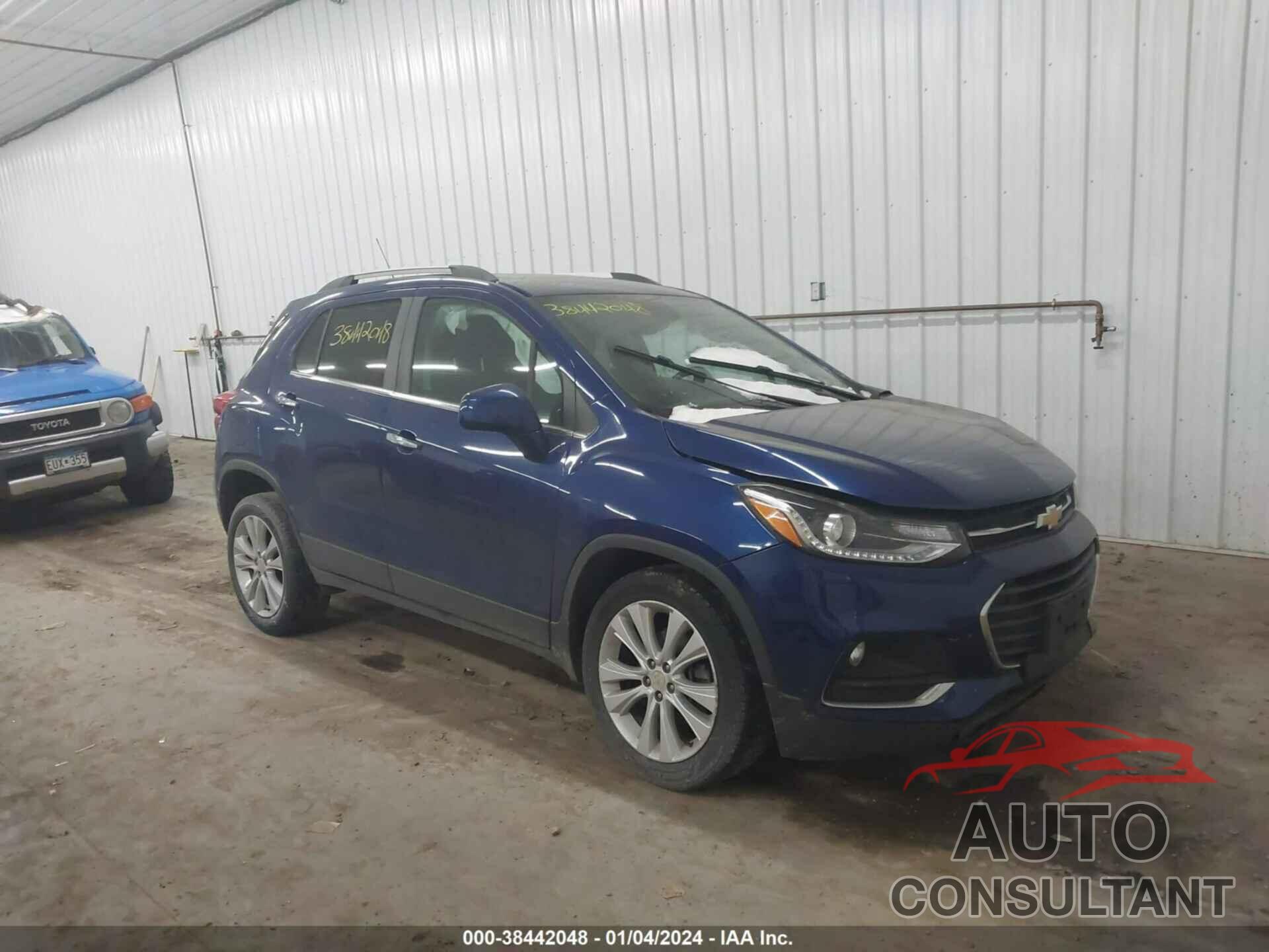 CHEVROLET TRAX 2017 - 3GNCJRSBXHL152452