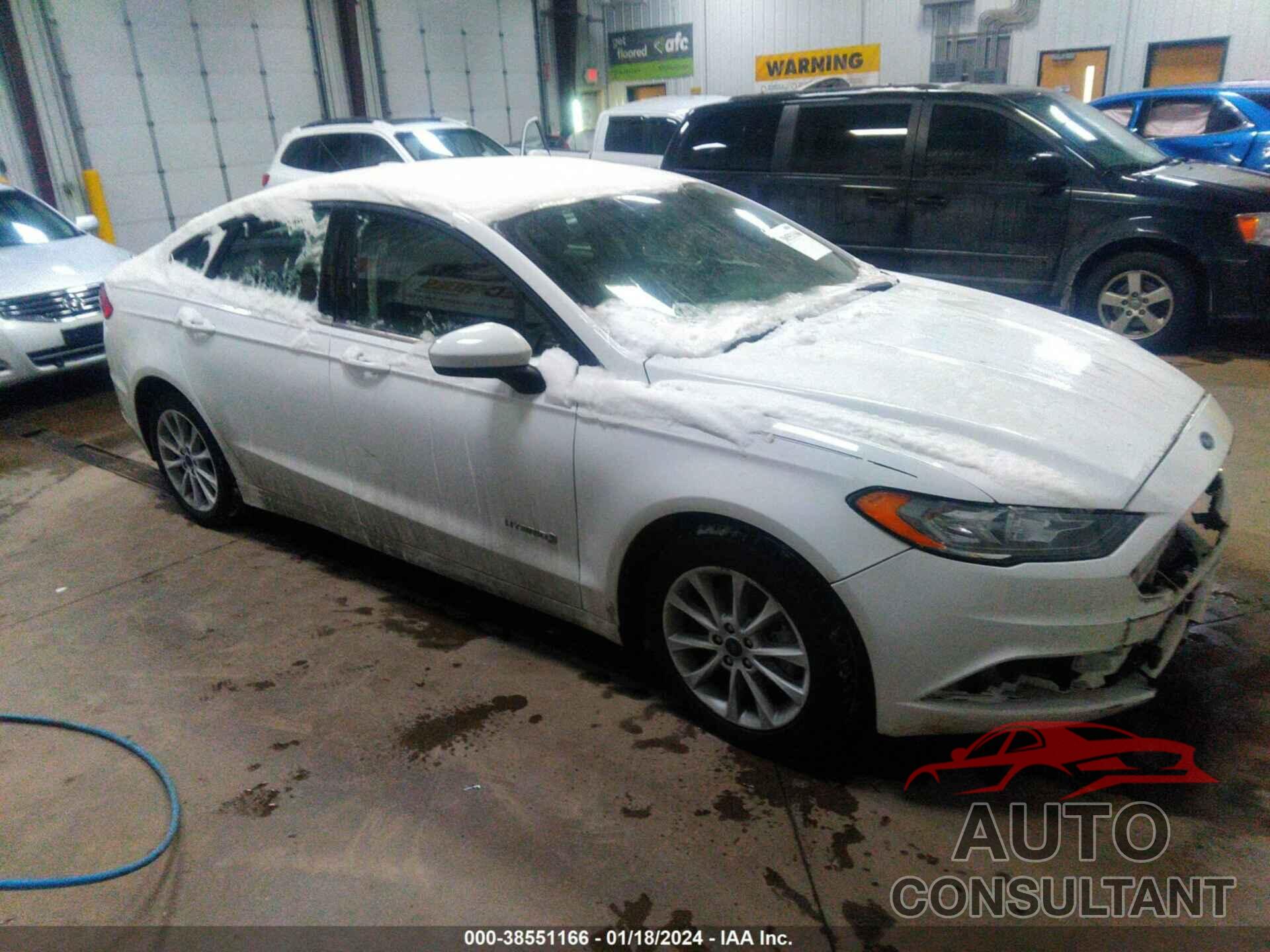 FORD FUSION HYBRID 2017 - 3FA6P0LU7HR260904