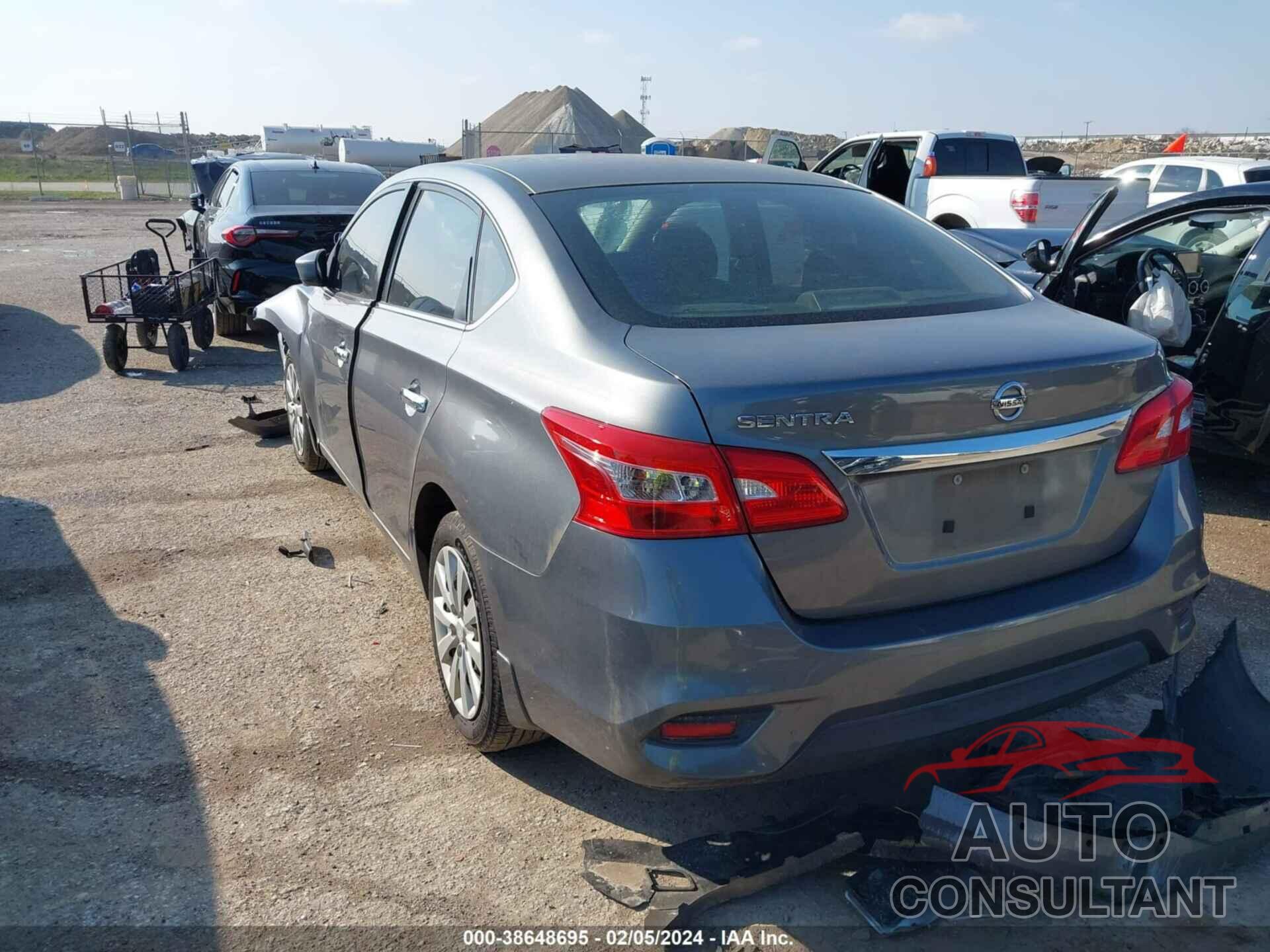 NISSAN SENTRA 2016 - 3N1AB7APXGY323039