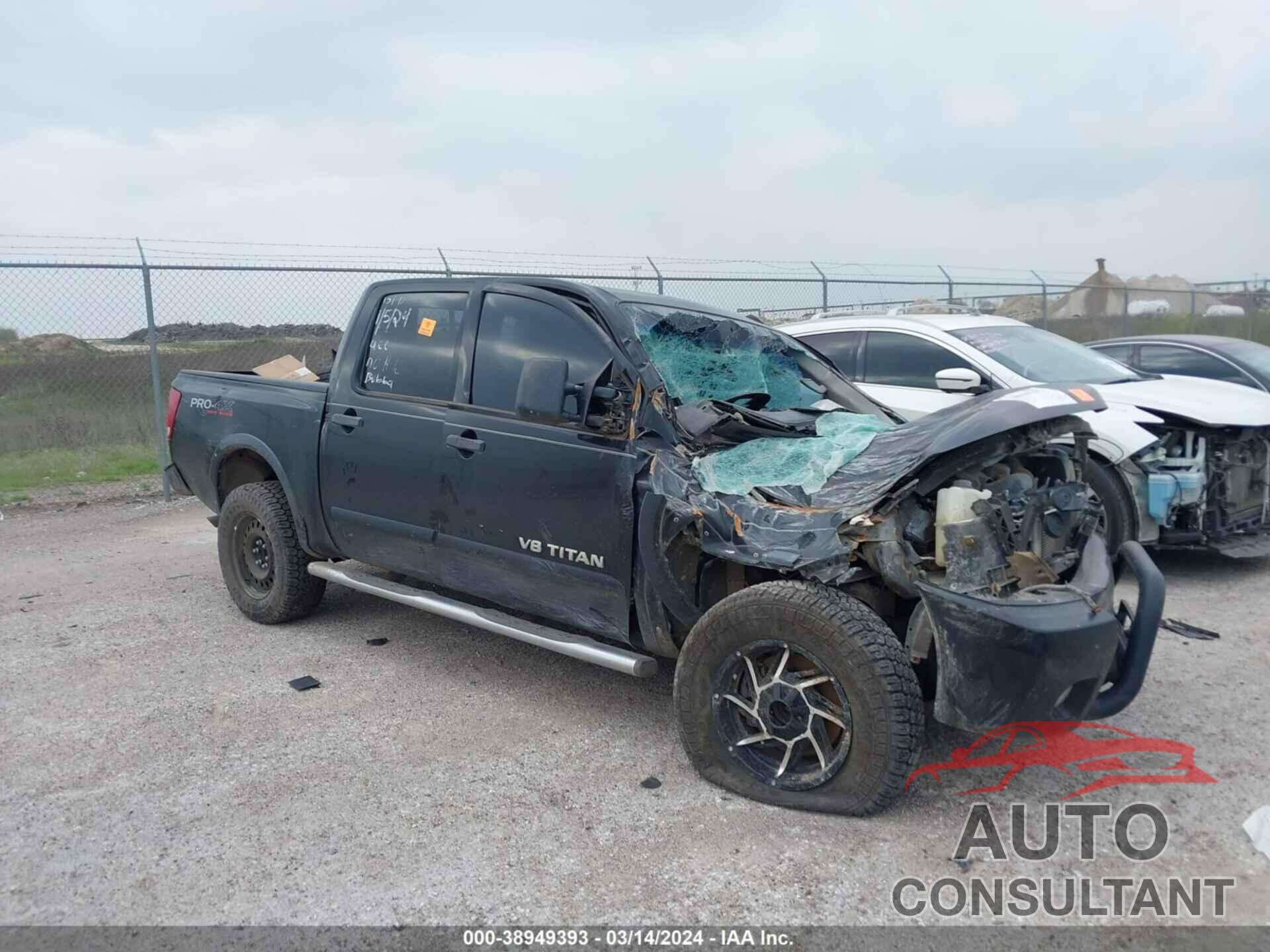 NISSAN TITAN 2009 - 1N6BA07CX9N307095
