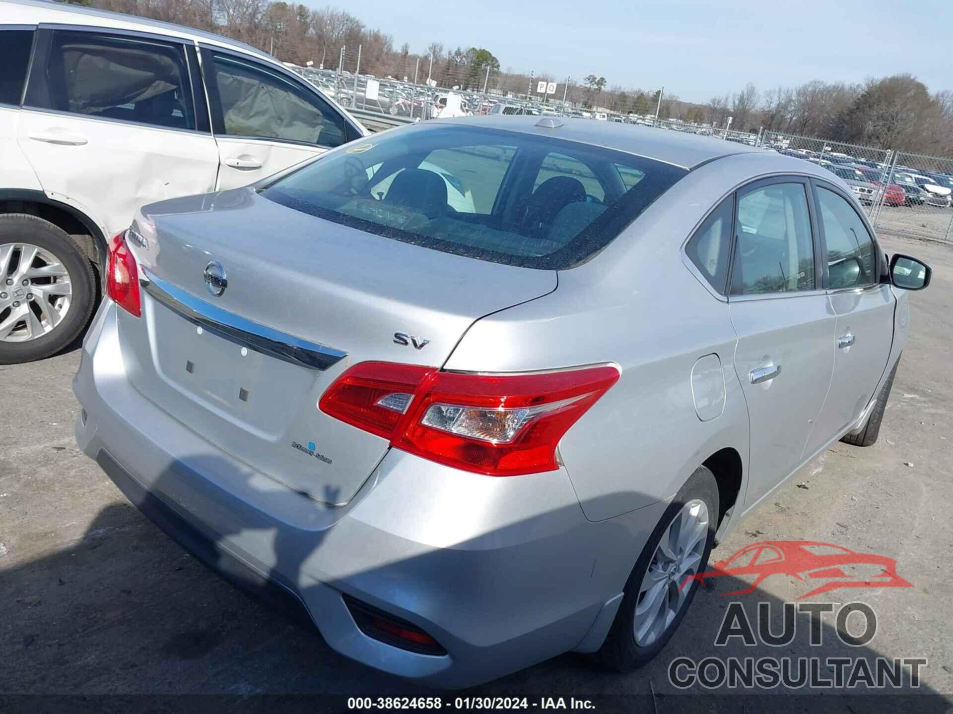 NISSAN SENTRA 2019 - 3N1AB7AP3KY418535