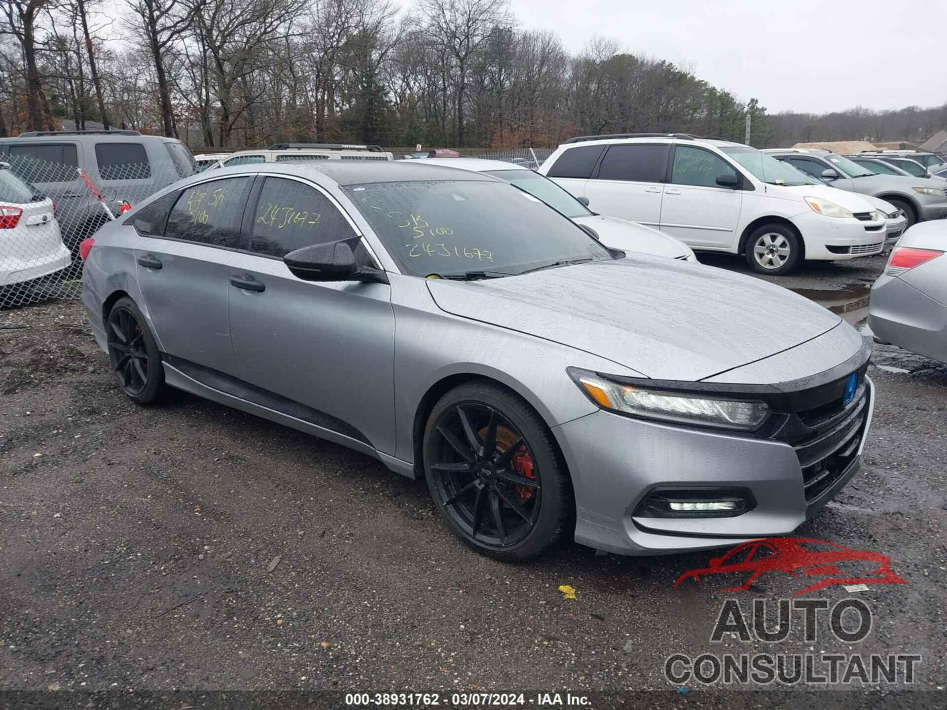 HONDA ACCORD 2019 - 1HGCV1F39KA173522