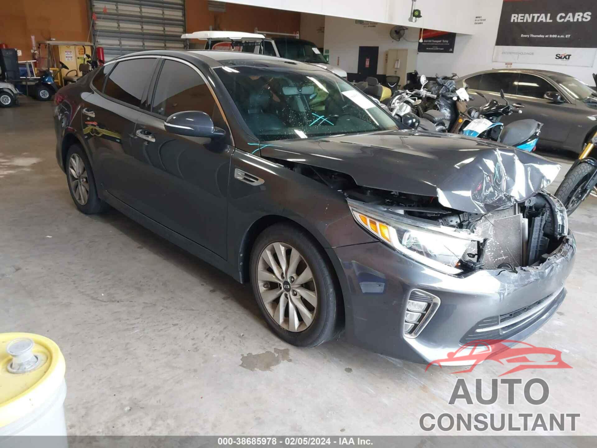 KIA OPTIMA 2018 - 5XXGT4L35JG217952
