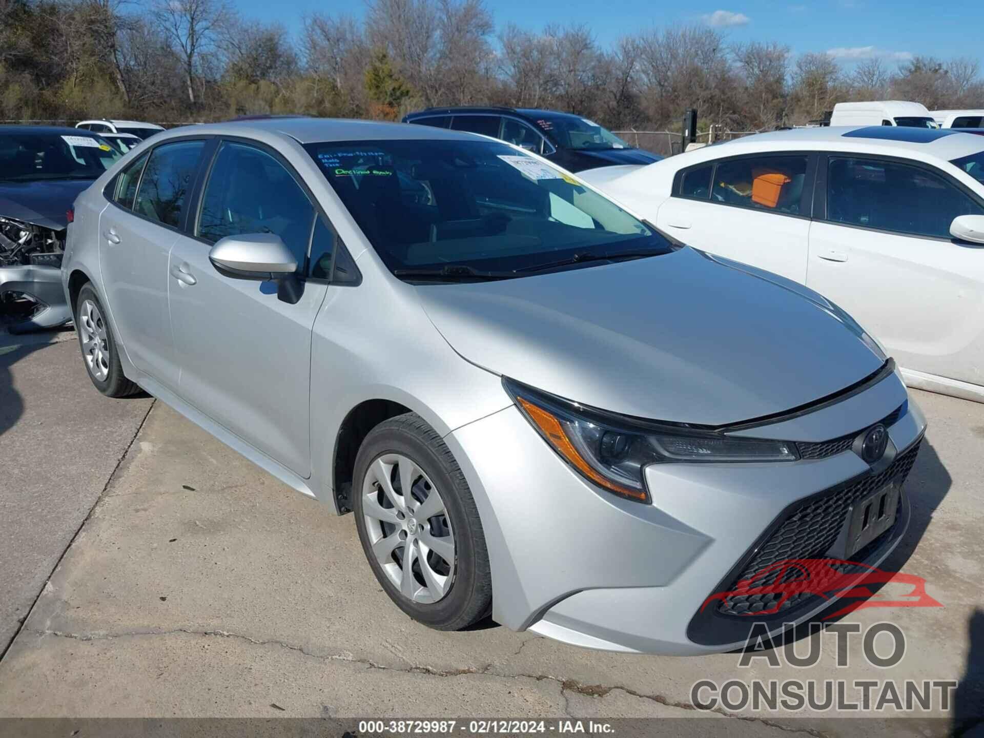 TOYOTA COROLLA 2022 - 5YFEPMAE2NP326026