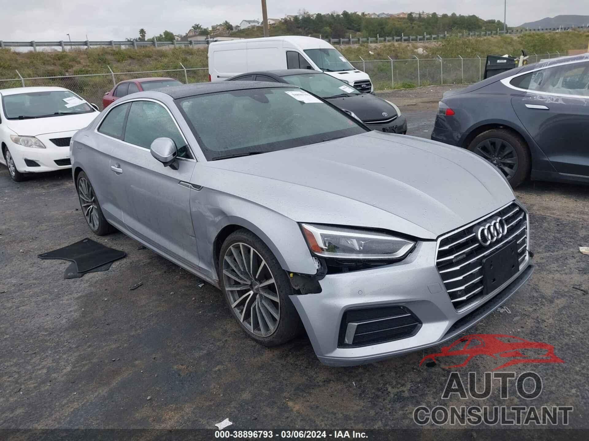 AUDI A5 2018 - WAUPNAF56JA003731