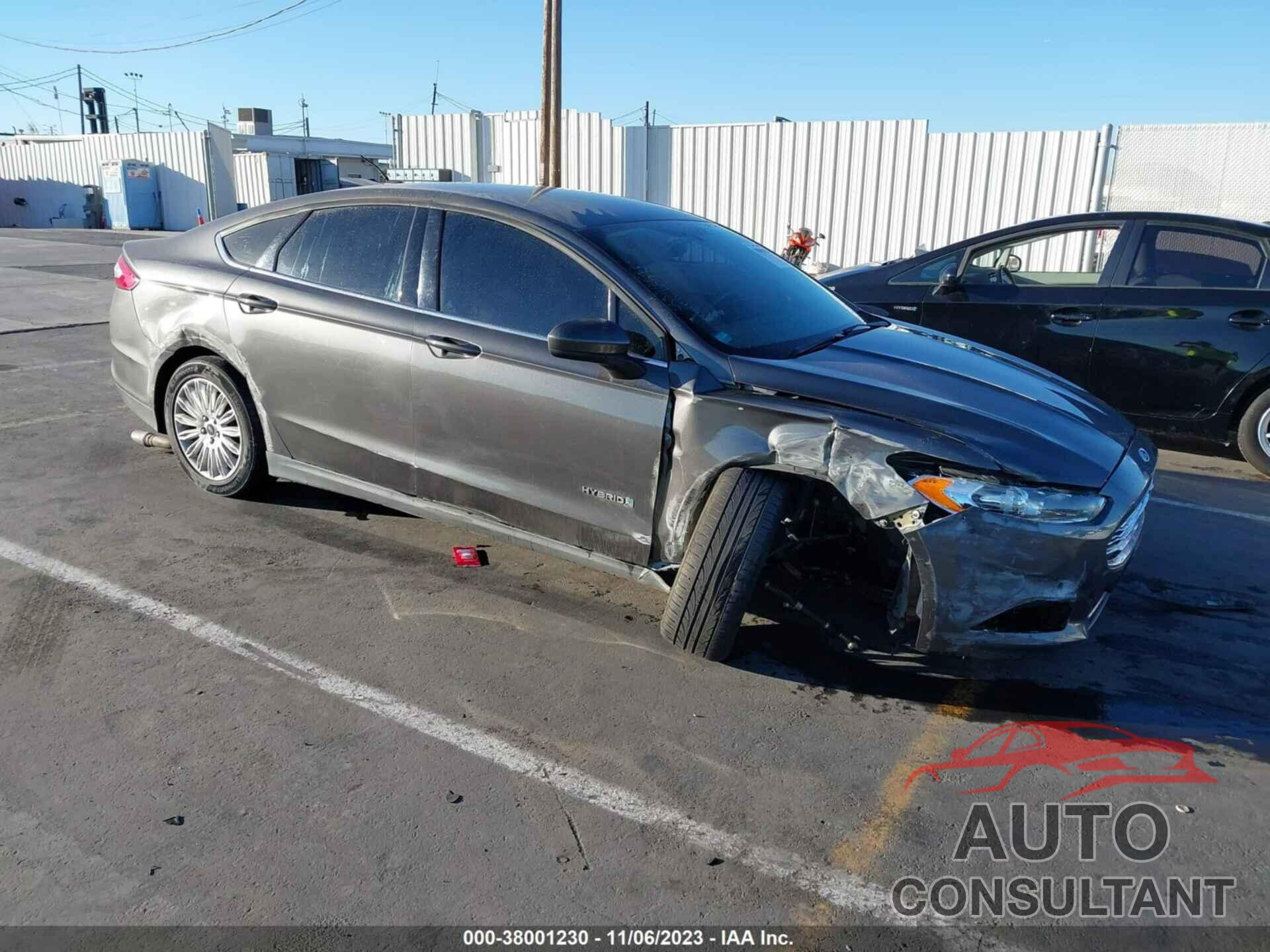 FORD FUSION HYBRID 2016 - 3FA6P0UU4GR250991