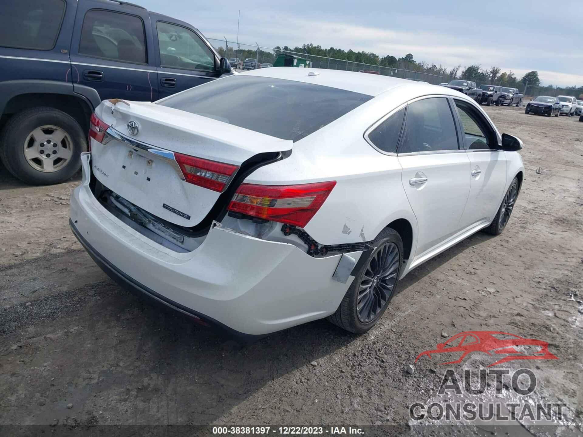 TOYOTA AVALON 2016 - 4T1BK1EB9GU216592