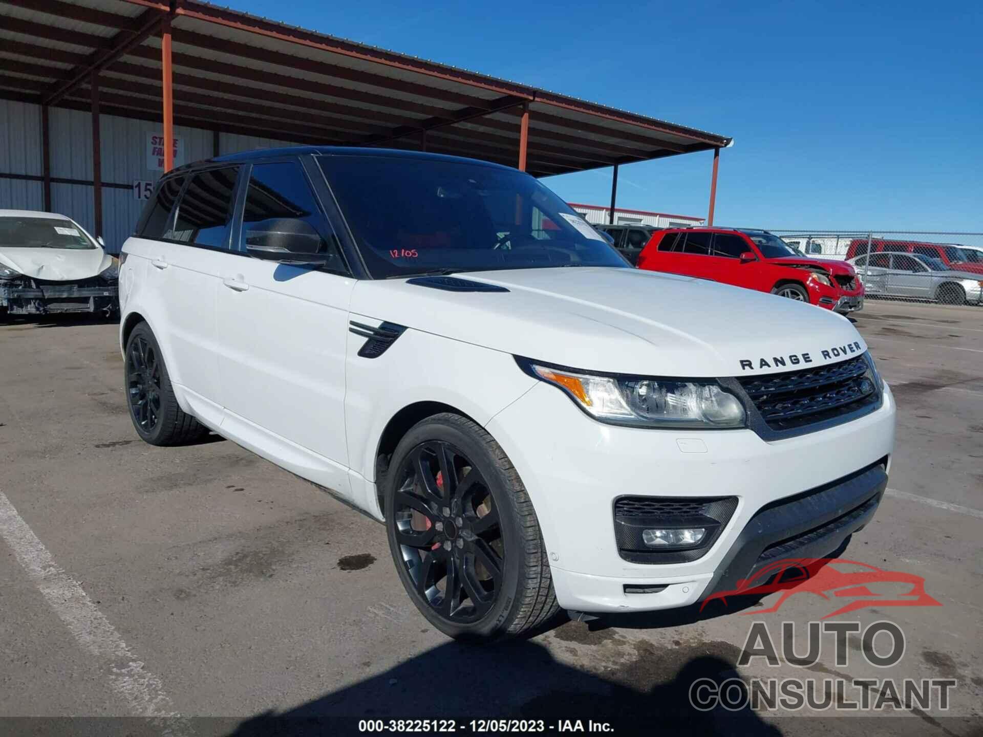 LAND ROVER RANGE ROVER SPORT 2016 - SALWV2EF4GA580399