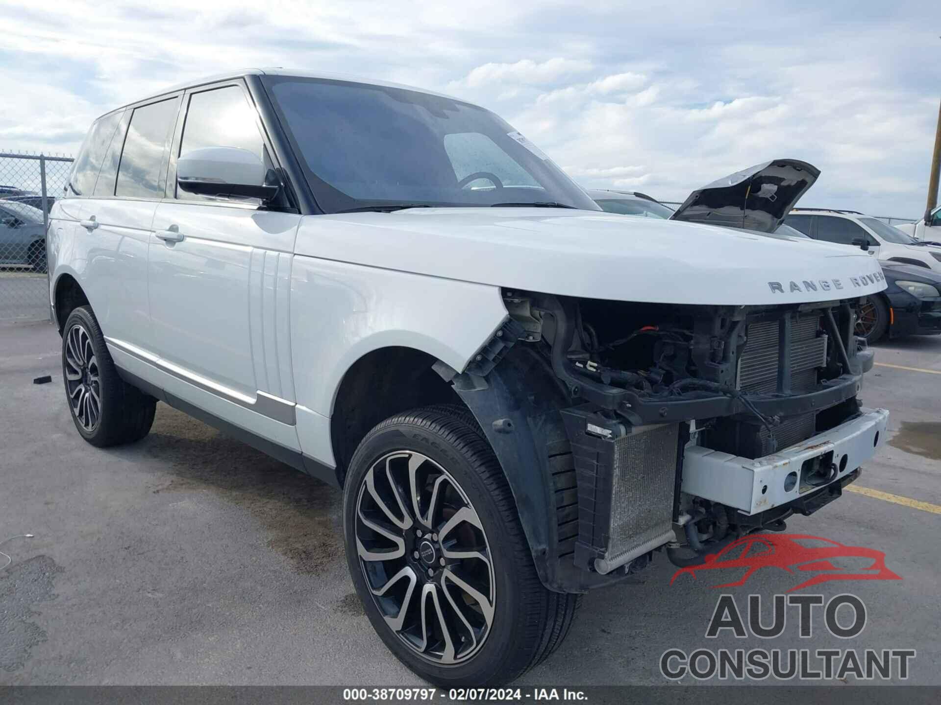 LAND ROVER RANGE ROVER 2016 - SALGS2KF0GA272647