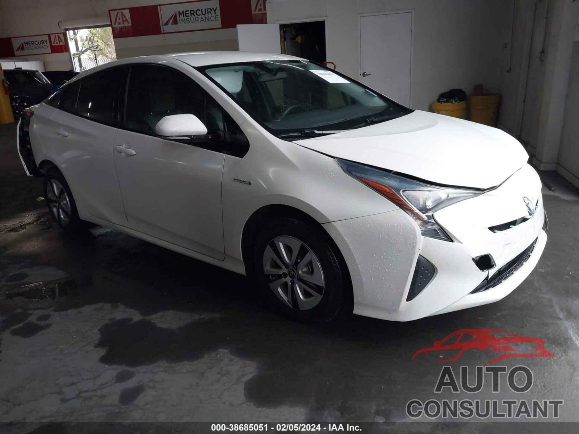 TOYOTA PRIUS 2016 - JTDKARFU3G3501803