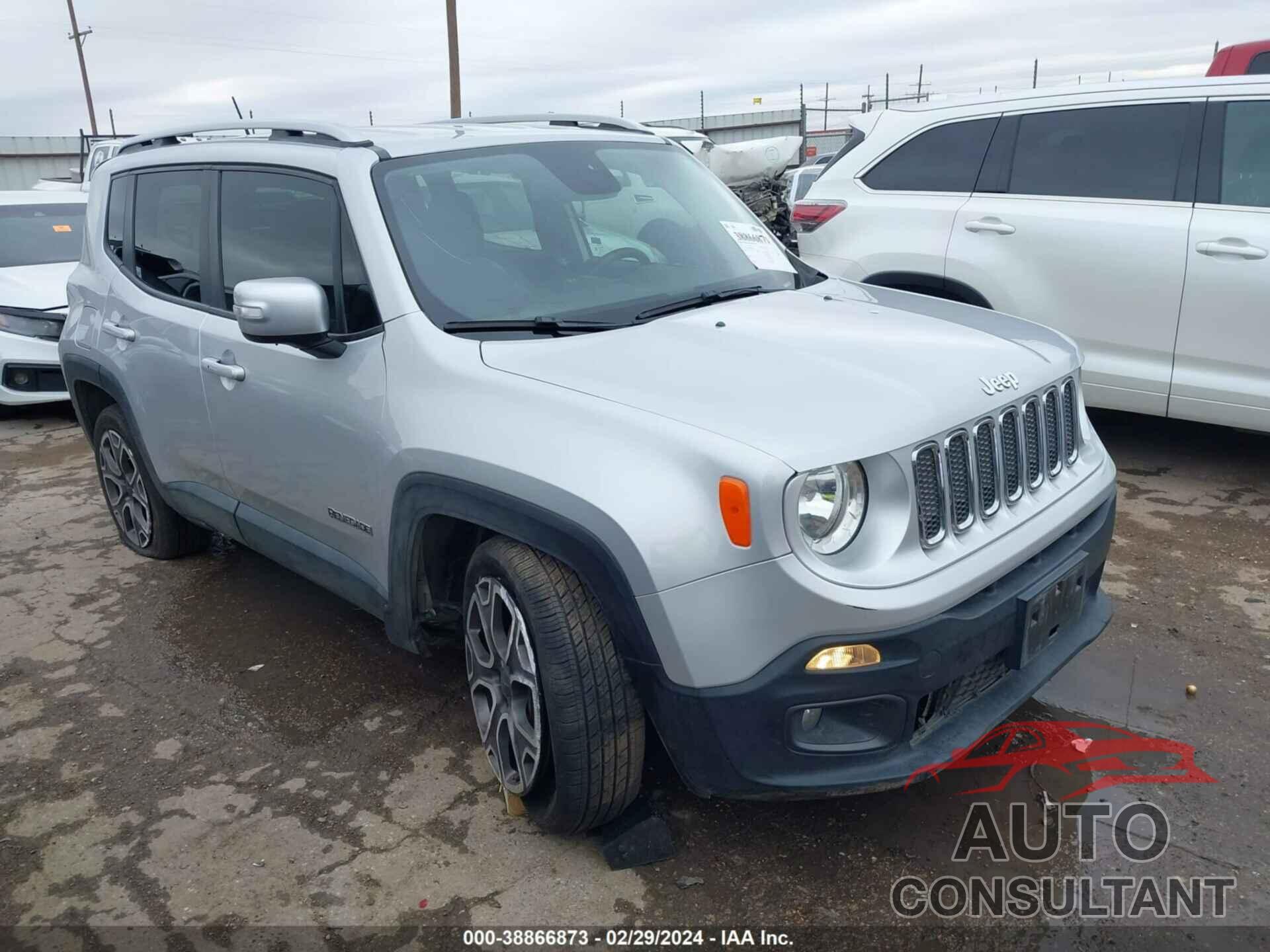 JEEP RENEGADE 2017 - ZACCJADB8HPE50478