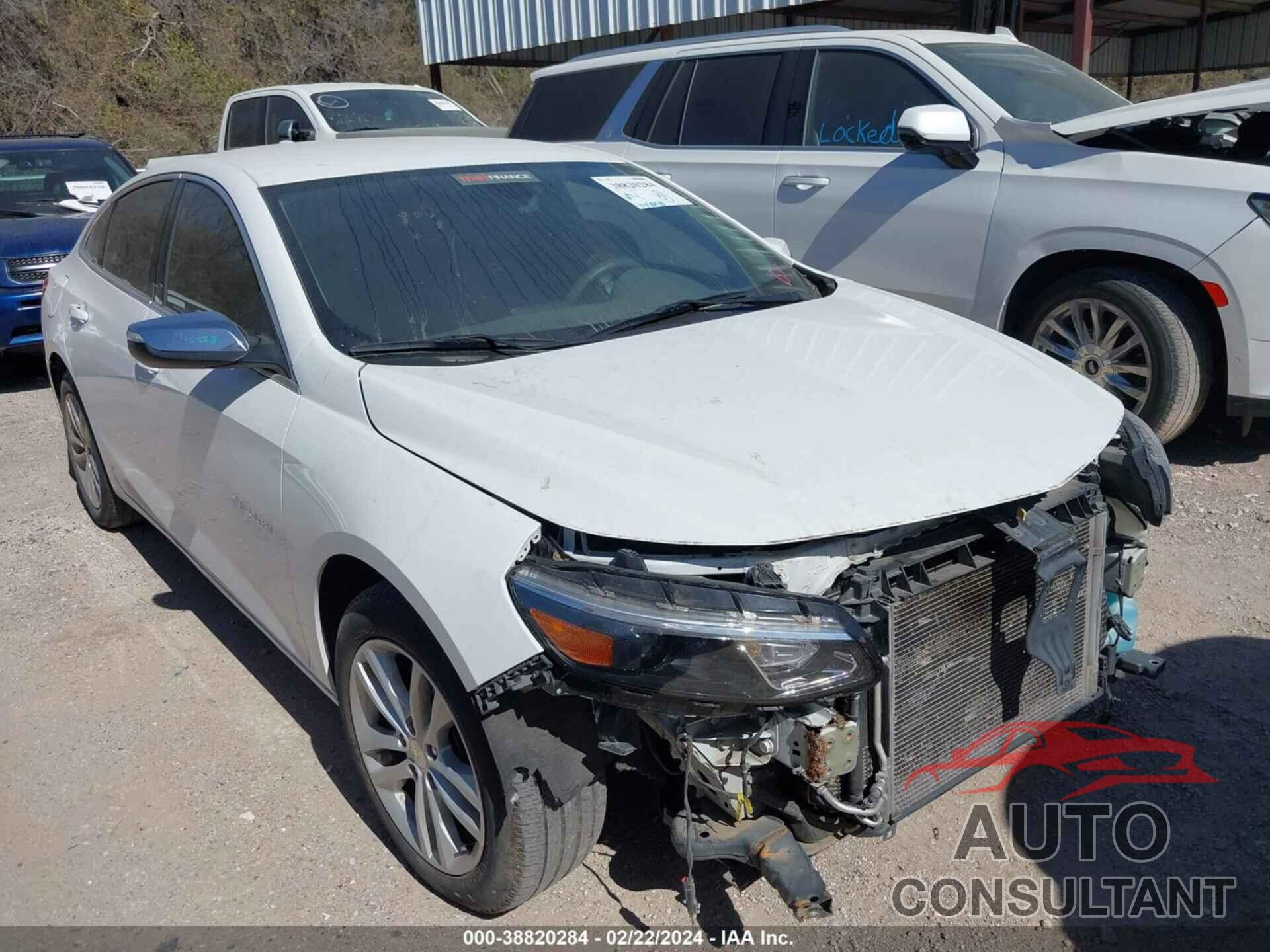 CHEVROLET MALIBU 2016 - 1G1ZE5ST7GF251840
