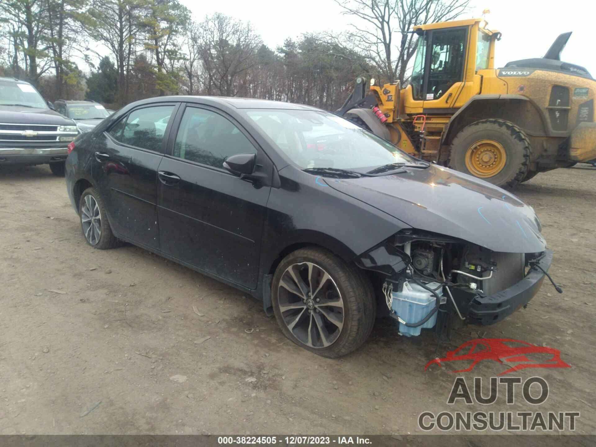 TOYOTA COROLLA 2017 - 2T1BURHE8HC846105