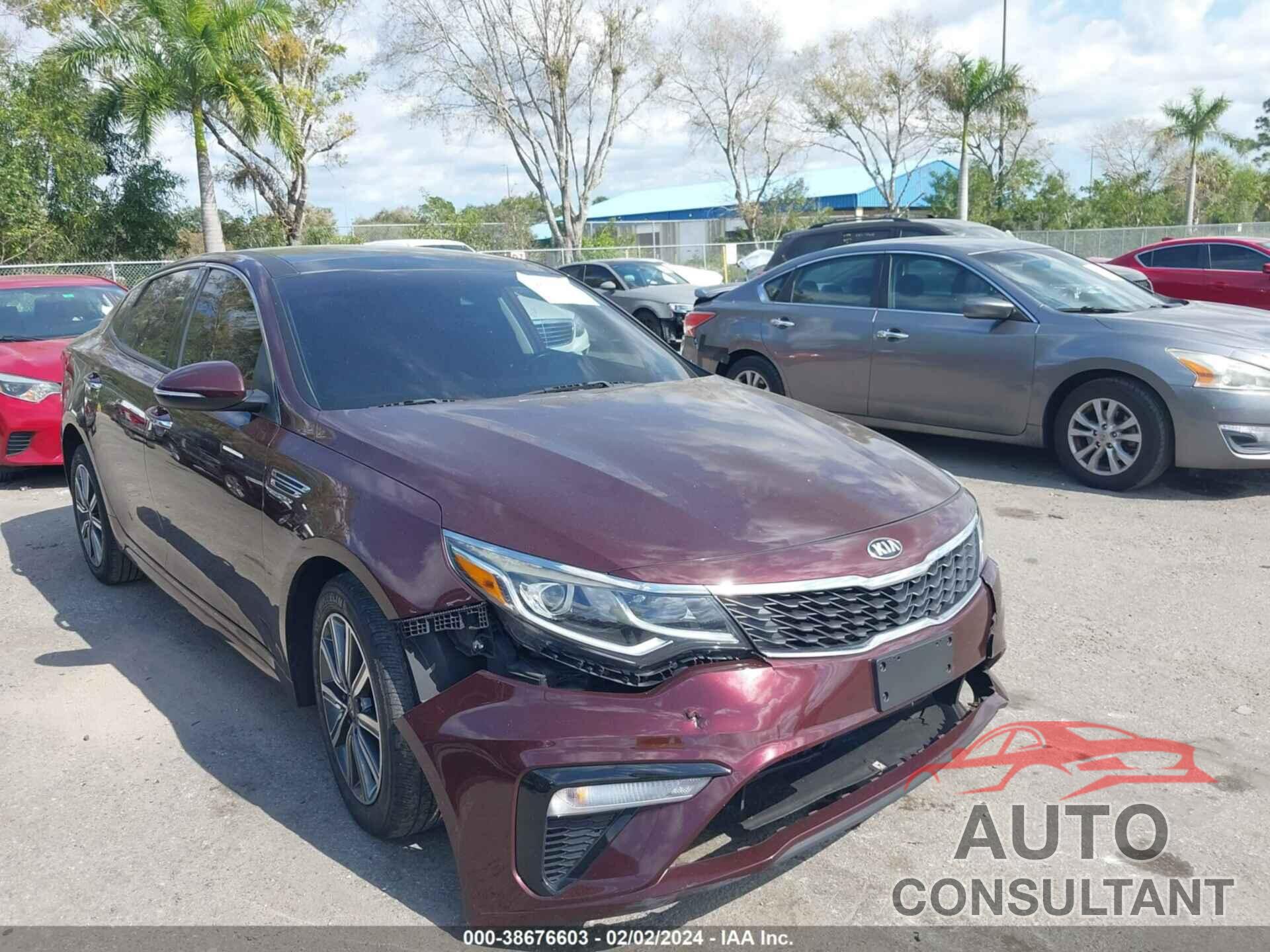 KIA OPTIMA 2019 - 5XXGT4L39KG308420