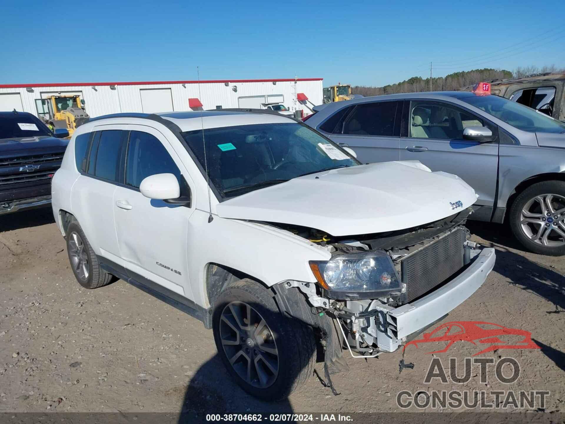 JEEP COMPASS 2017 - 1C4NJDEB5HD190175