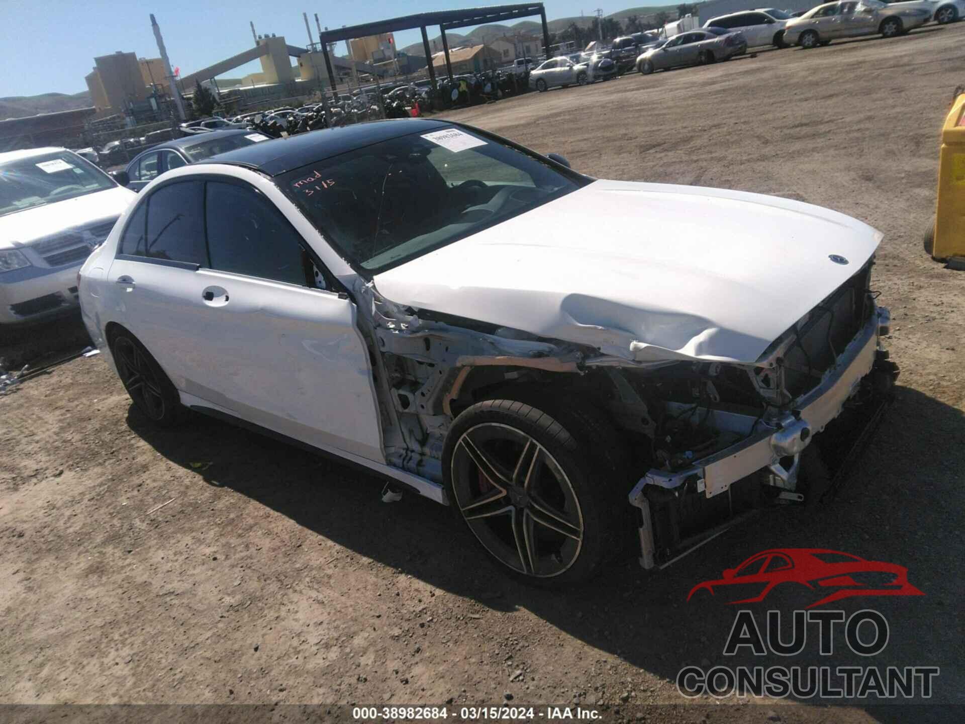 MERCEDES-BENZ AMG C 63 2021 - W1KWF8HB2MR620059