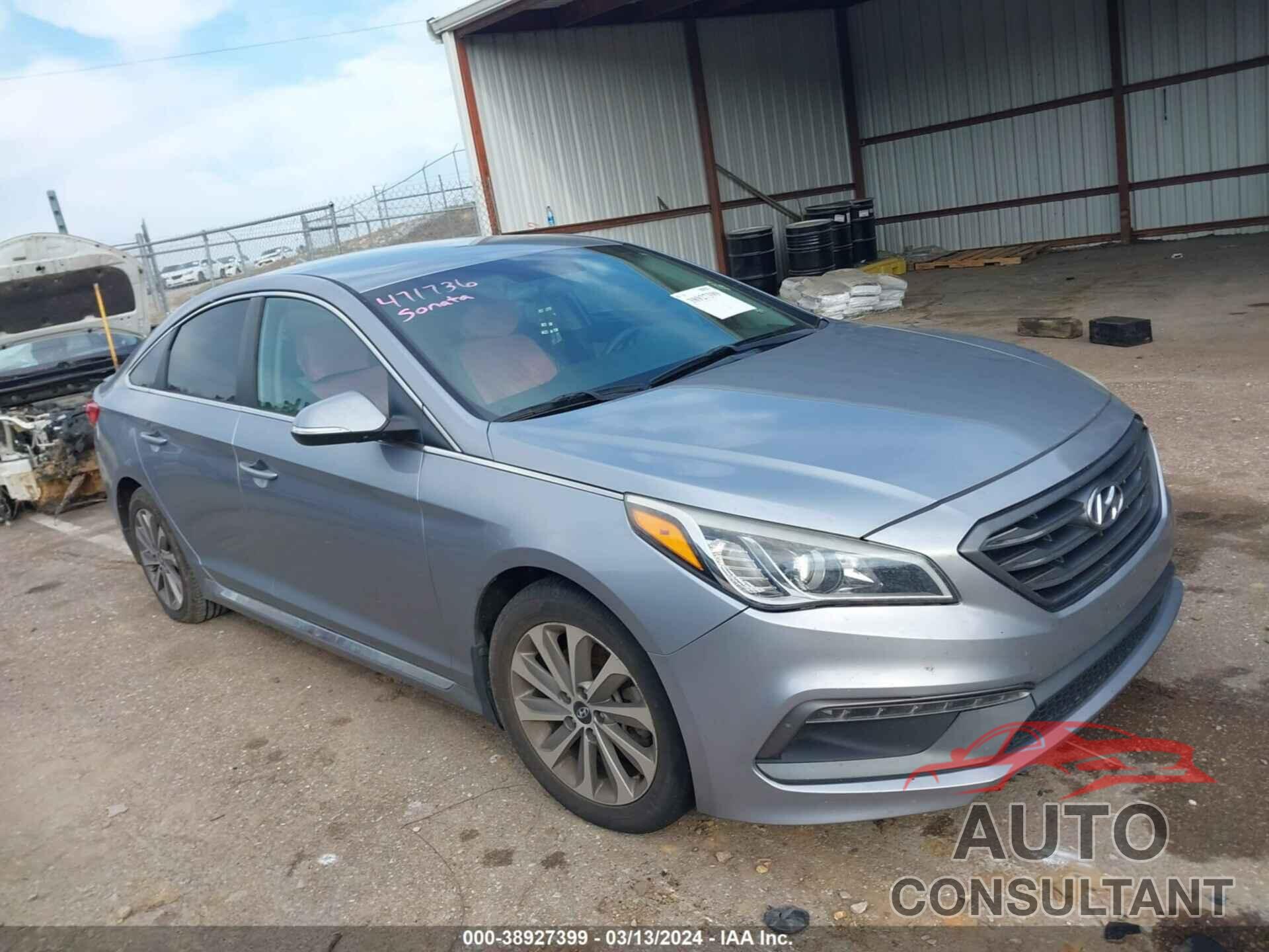 HYUNDAI SONATA 2017 - 5NPE34AF4HH471736