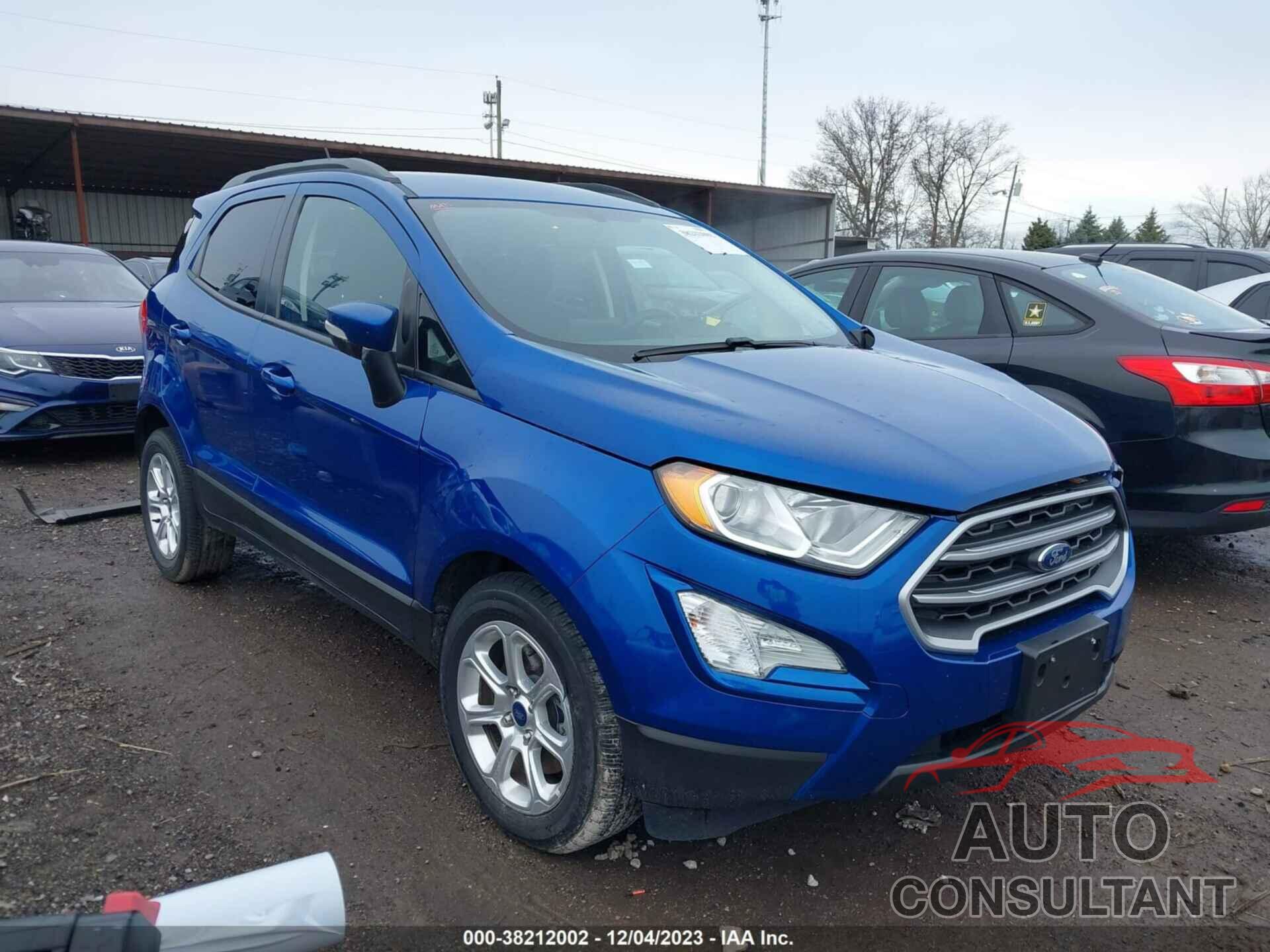 FORD ECOSPORT 2020 - MAJ3S2GE8LC318316