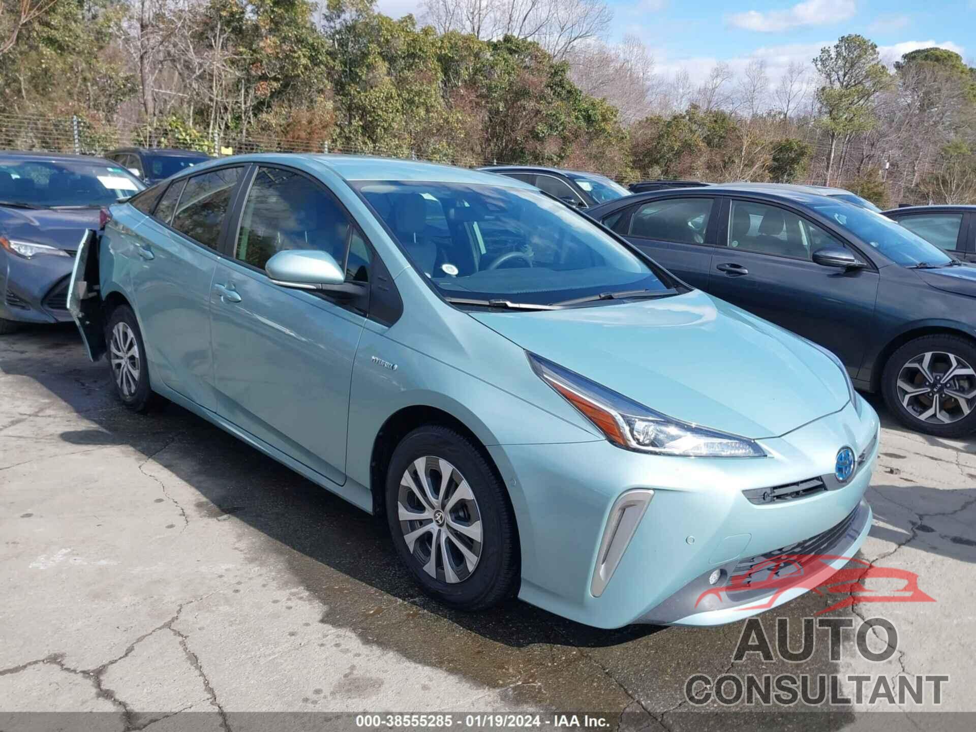 TOYOTA PRIUS 2021 - JTDL9MFU6M3030614