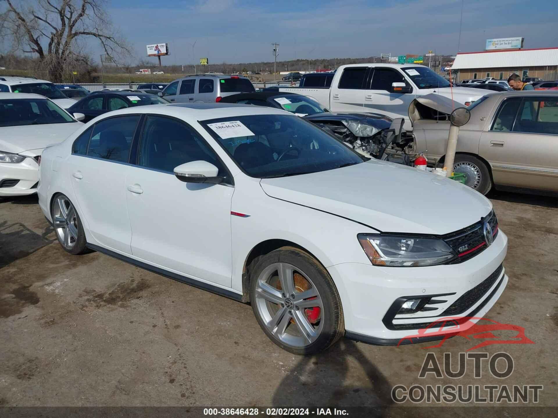 VOLKSWAGEN JETTA 2017 - 3VW4T7AJ2HM248300