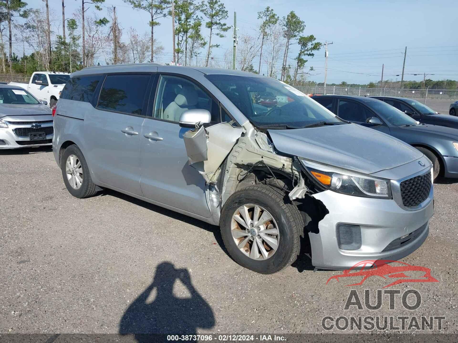 KIA SEDONA 2016 - KNDMB5C12G6177864