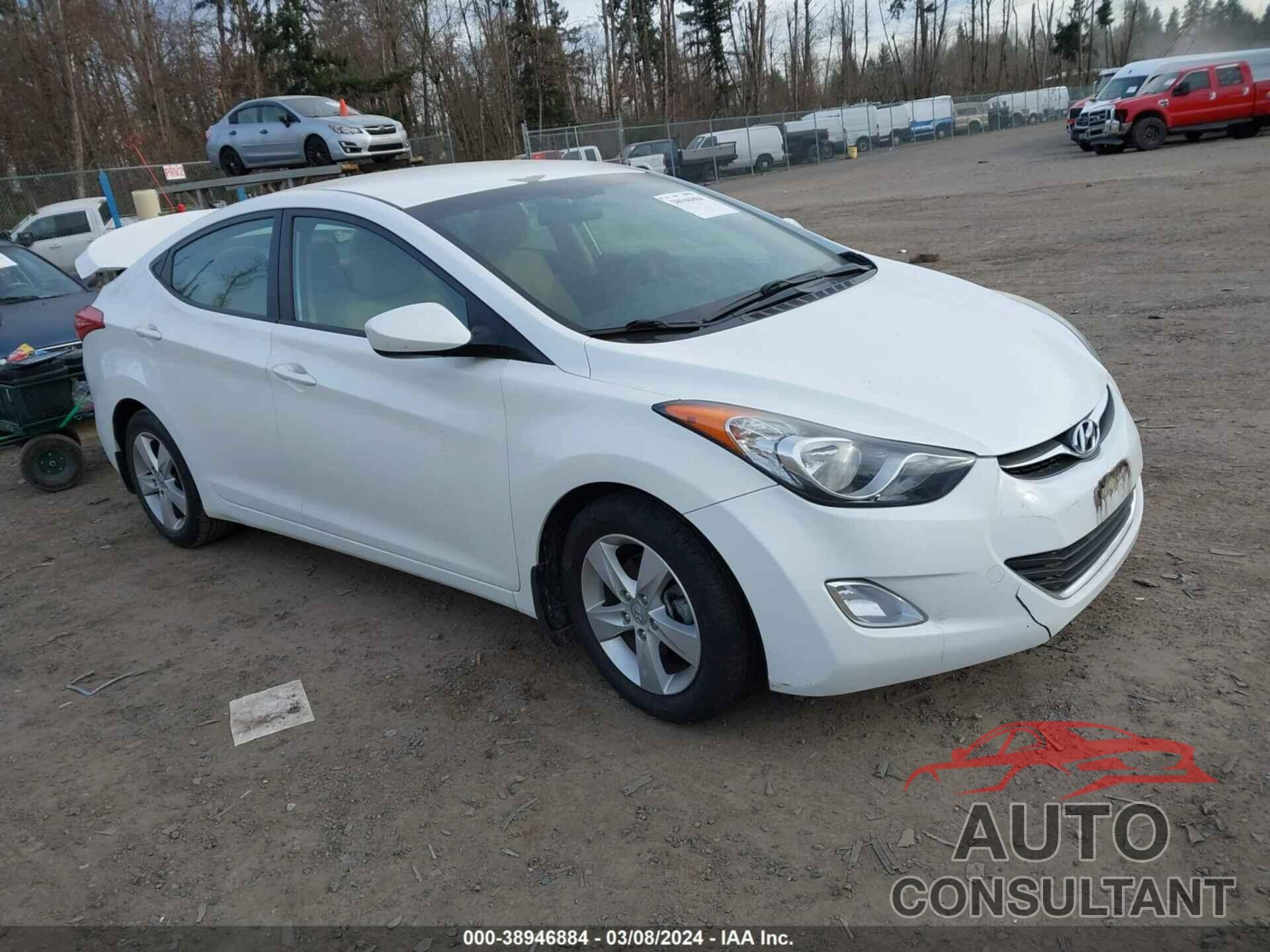 HYUNDAI ELANTRA 2013 - 5NPDH4AE9DH291974