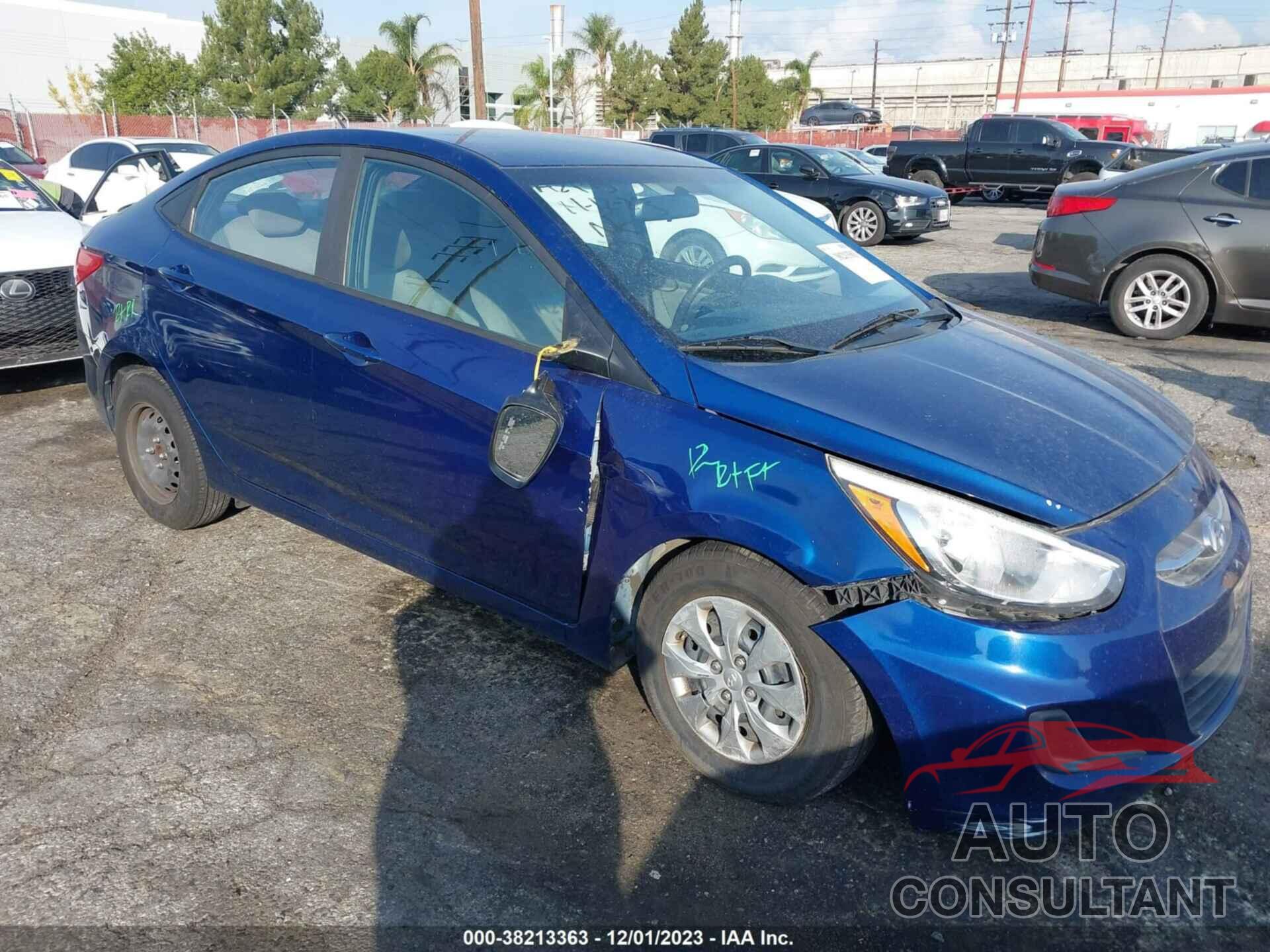 HYUNDAI ACCENT 2016 - KMHCT4AE5GU119912