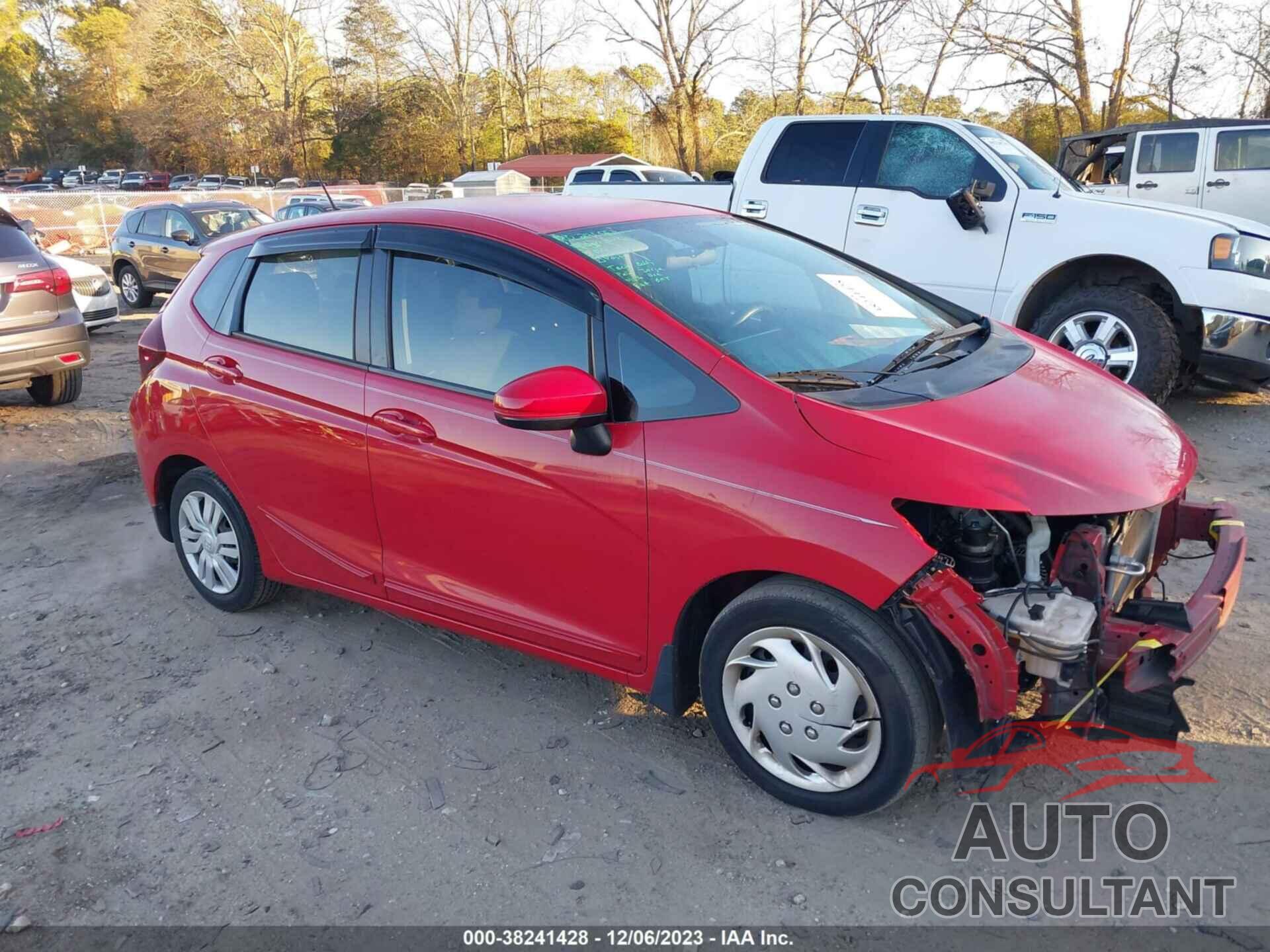 HONDA FIT 2016 - JHMGK5H54GS010355