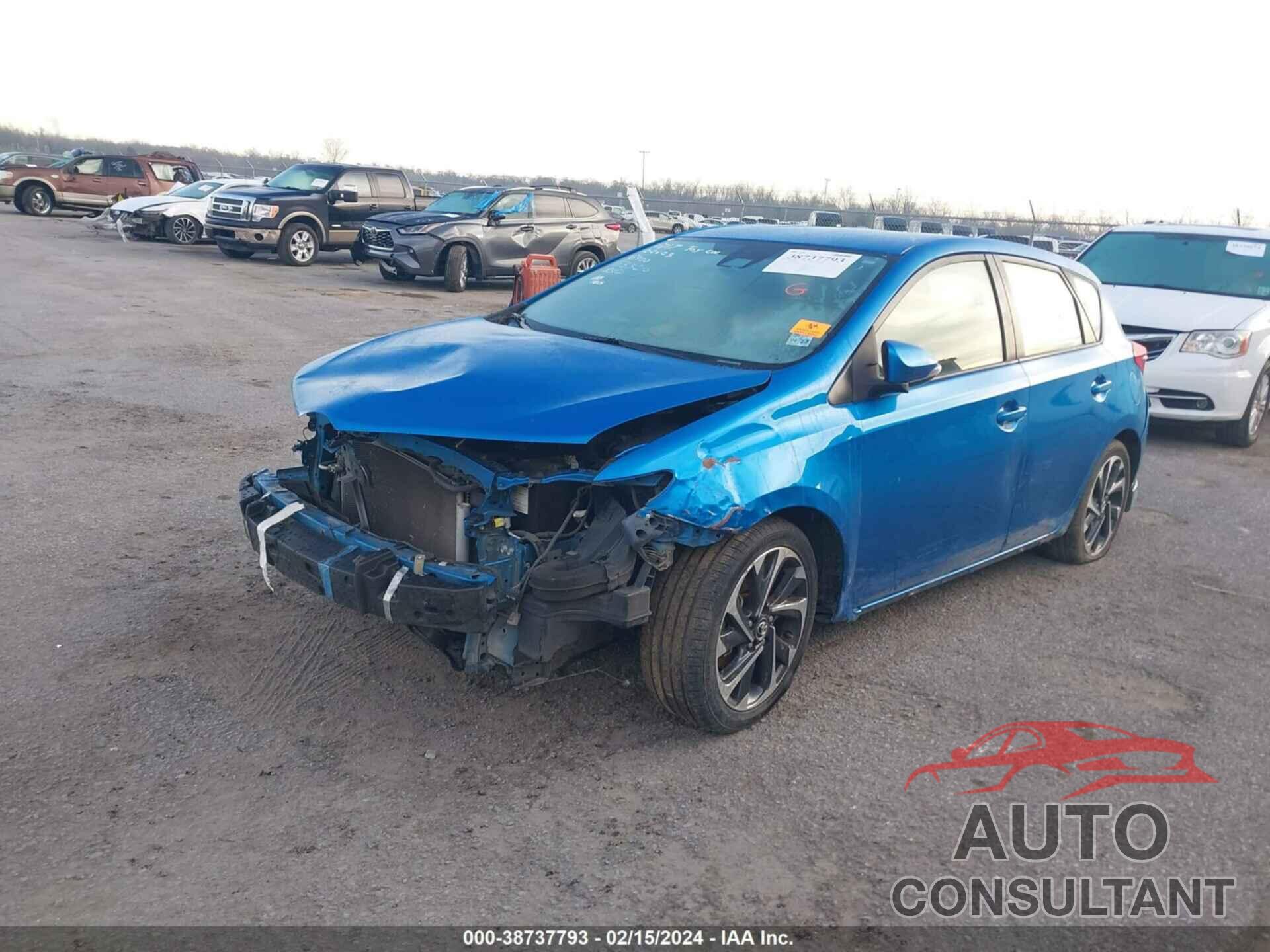 TOYOTA COROLLA IM 2017 - JTNKARJE4HJ533216