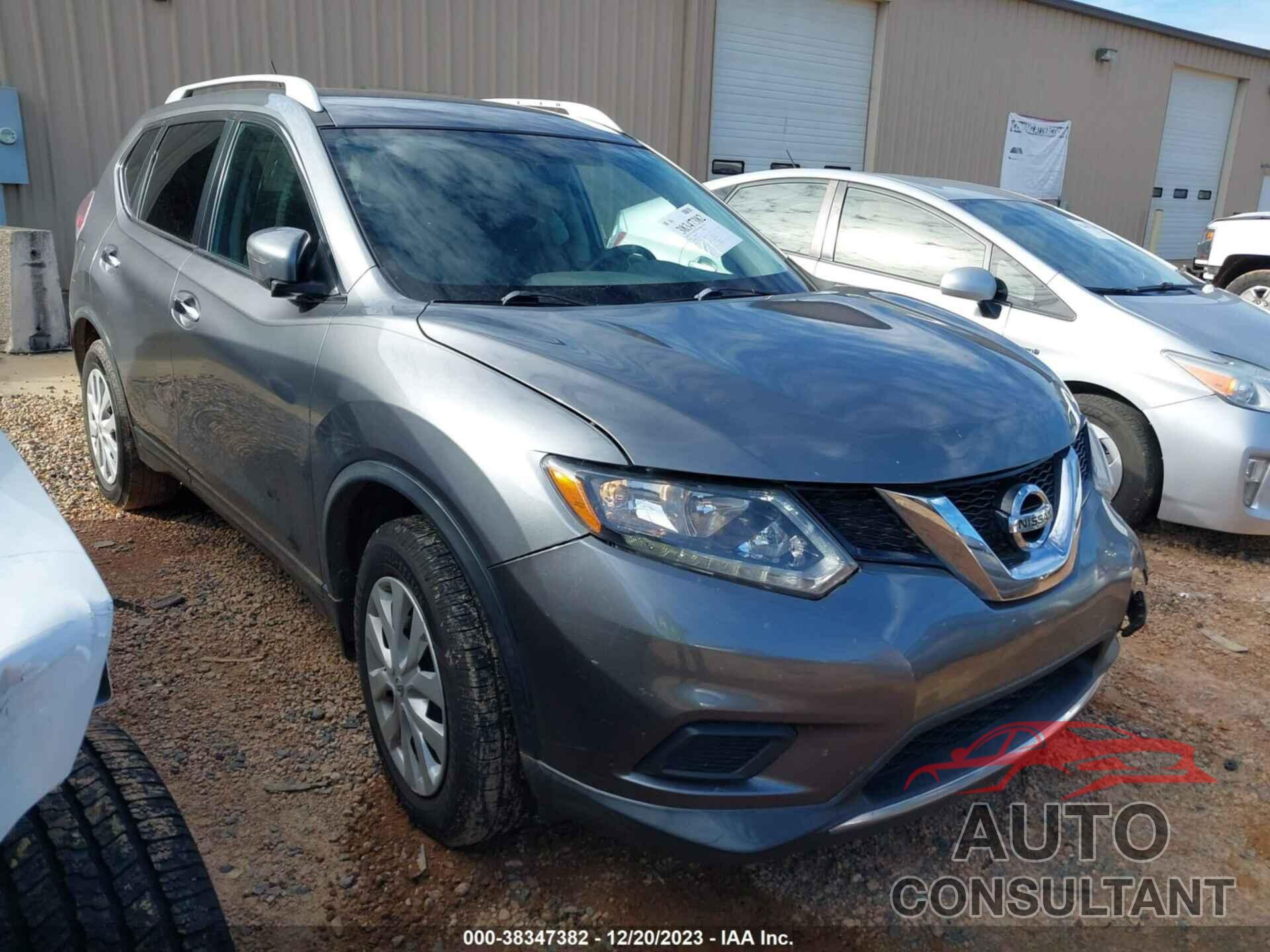 NISSAN ROGUE 2016 - KNMAT2MT7GP723678