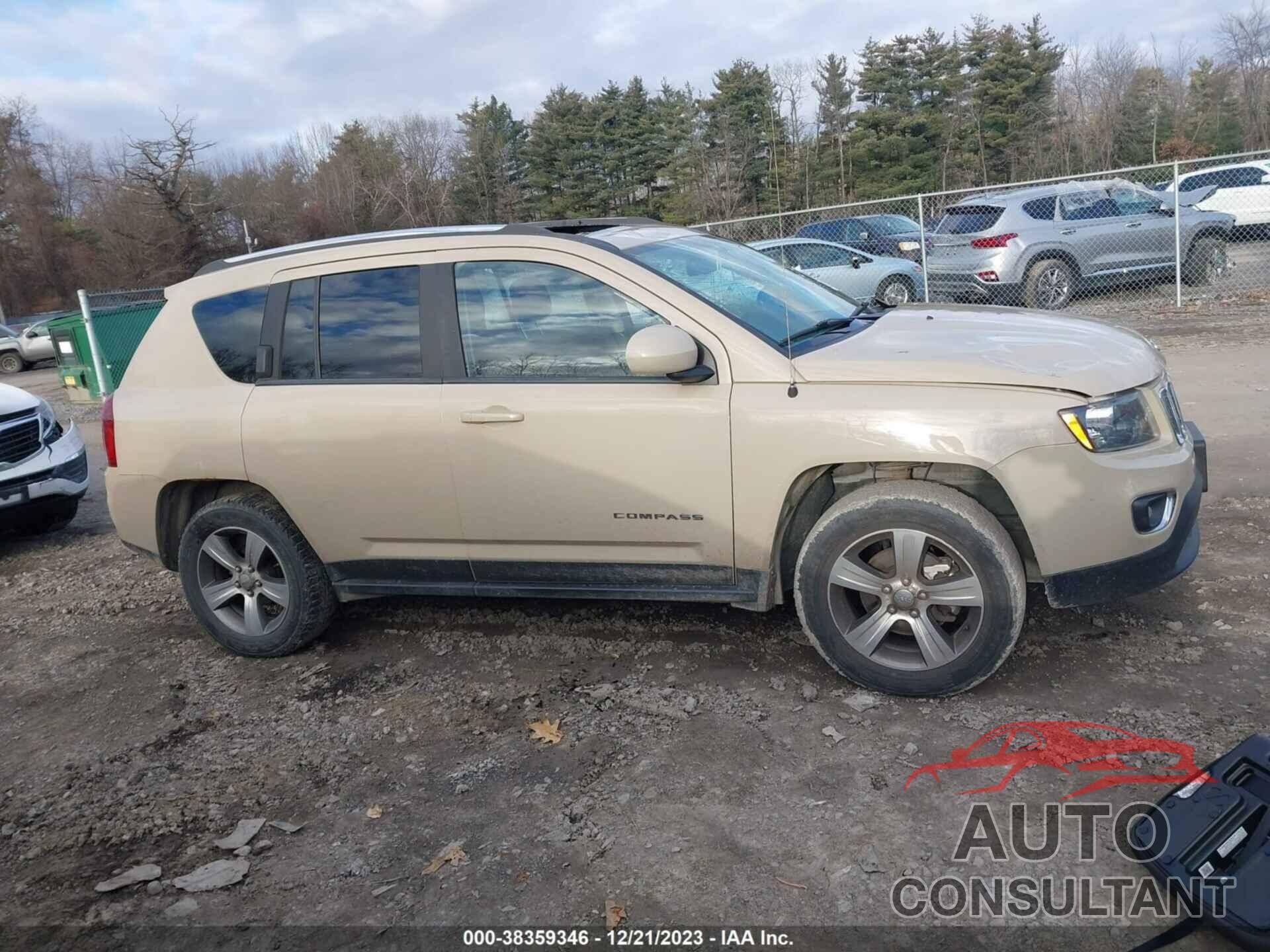 JEEP COMPASS 2017 - 1C4NJDEB5HD168273