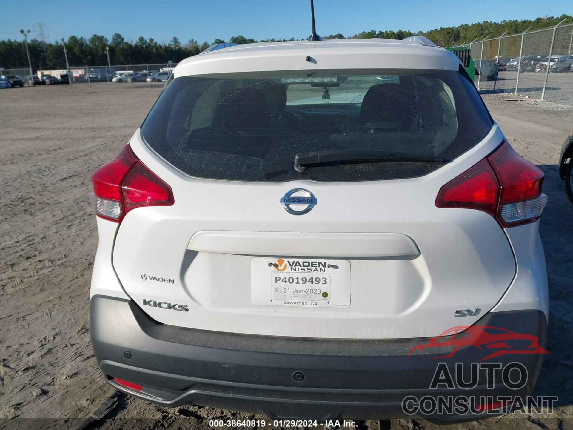 NISSAN KICKS 2019 - 3N1CP5CU9KL536071