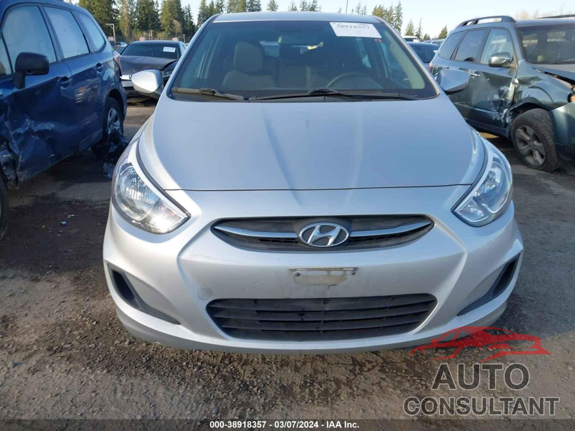 HYUNDAI ACCENT 2017 - KMHCT5AE6HU336277