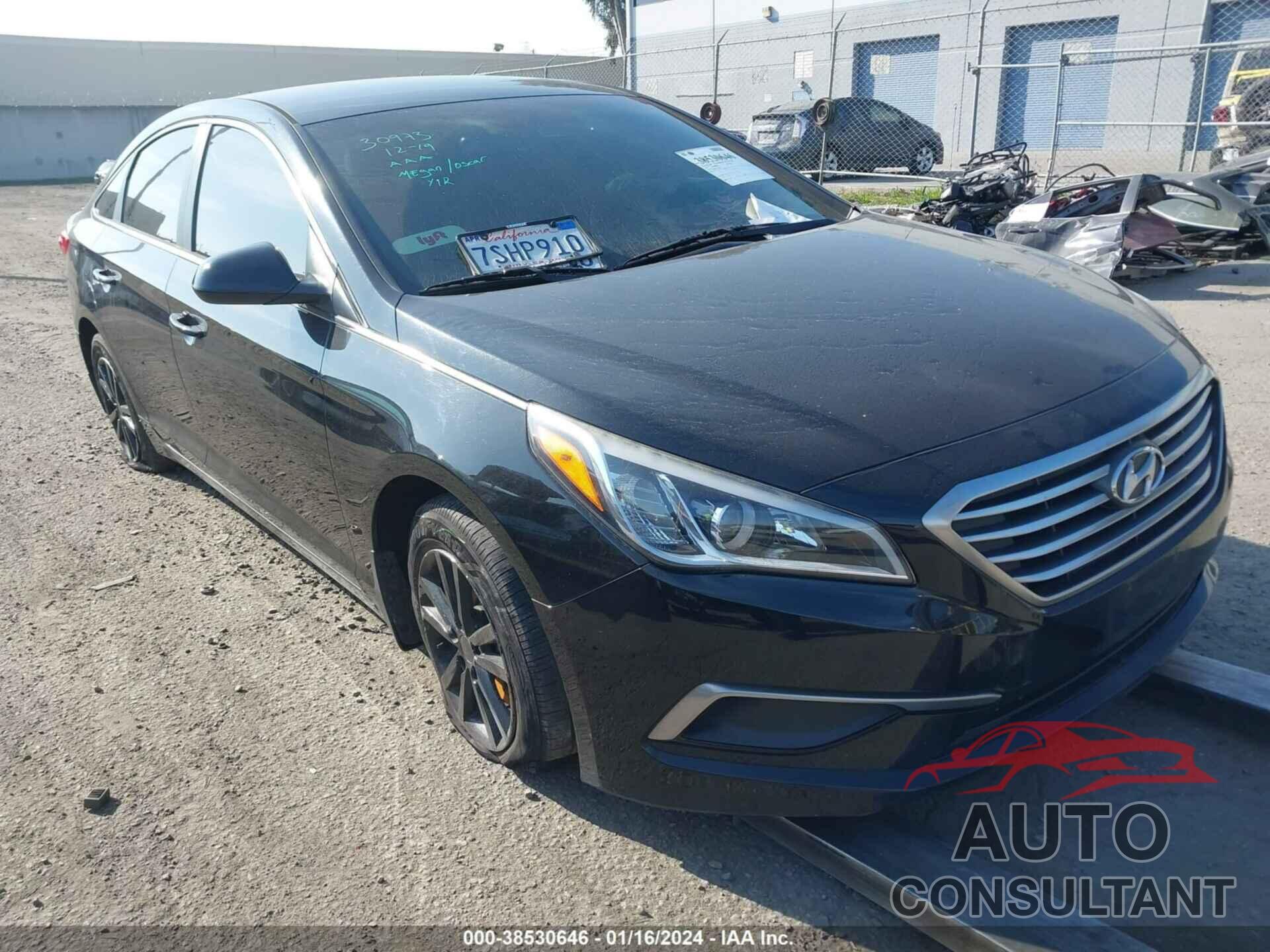 HYUNDAI SONATA 2016 - 5NPE24AF2GH382216