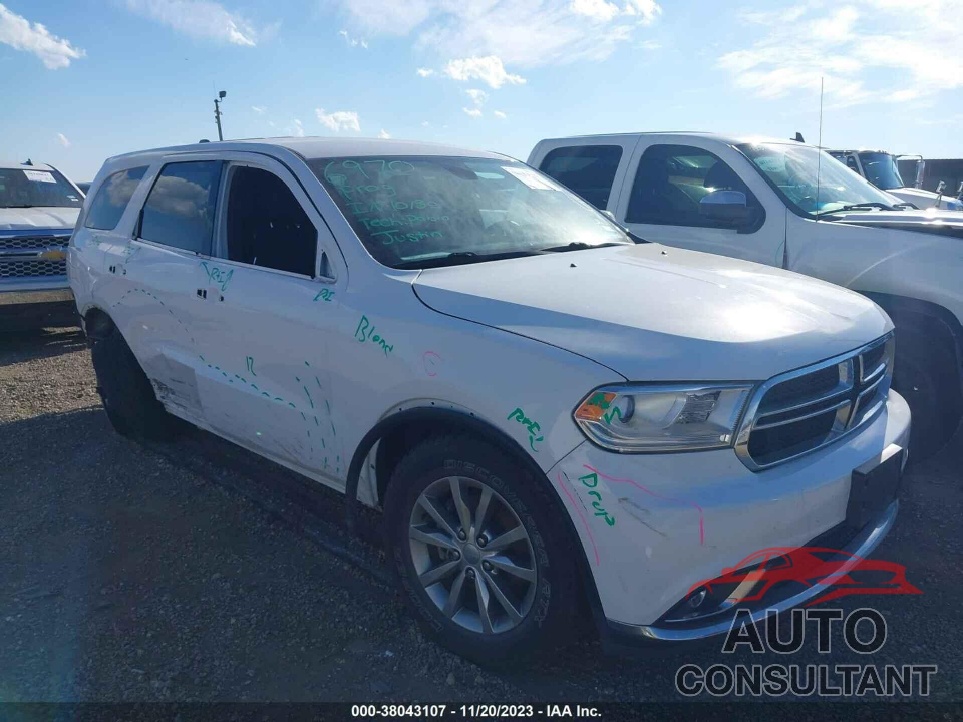 DODGE DURANGO 2017 - 1C4RDHAG9HC660473
