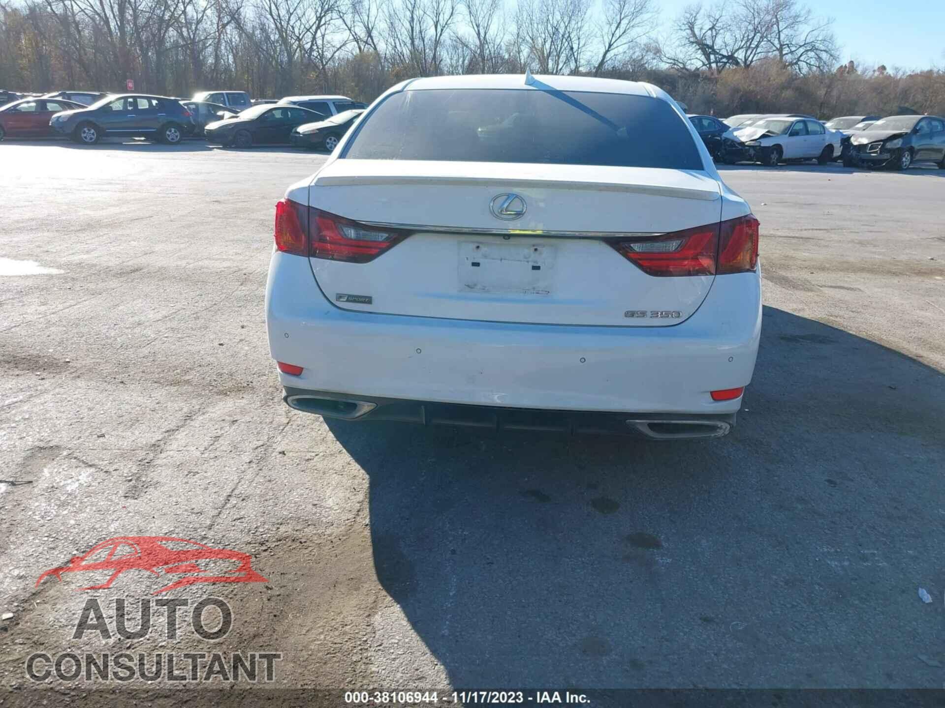LEXUS GS 350 2015 - JTHBE1BL8FA011823