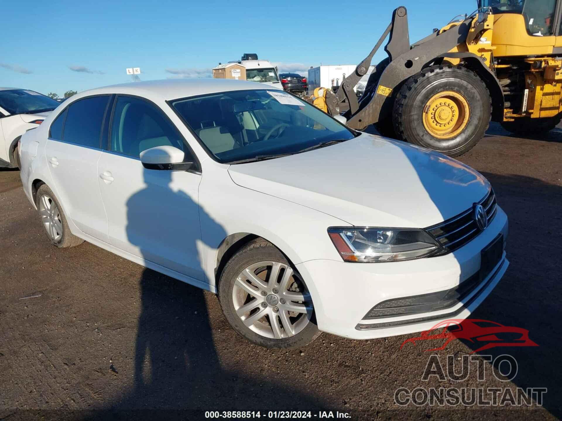 VOLKSWAGEN JETTA 2017 - 3VW2B7AJ8HM214436