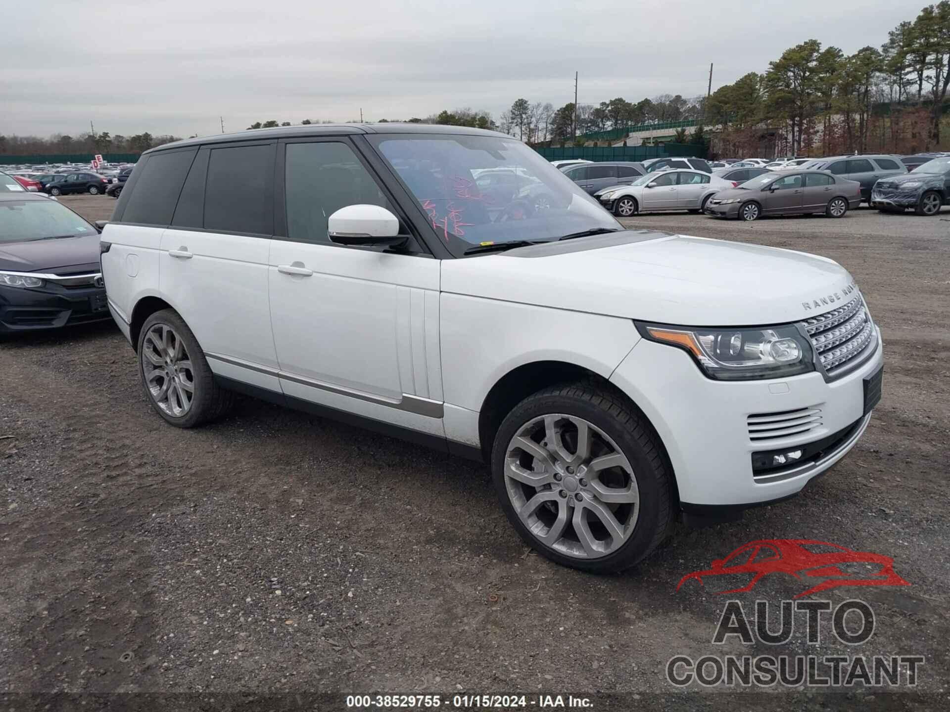 LAND ROVER RANGE ROVER 2016 - SALGS2EF9GA297767